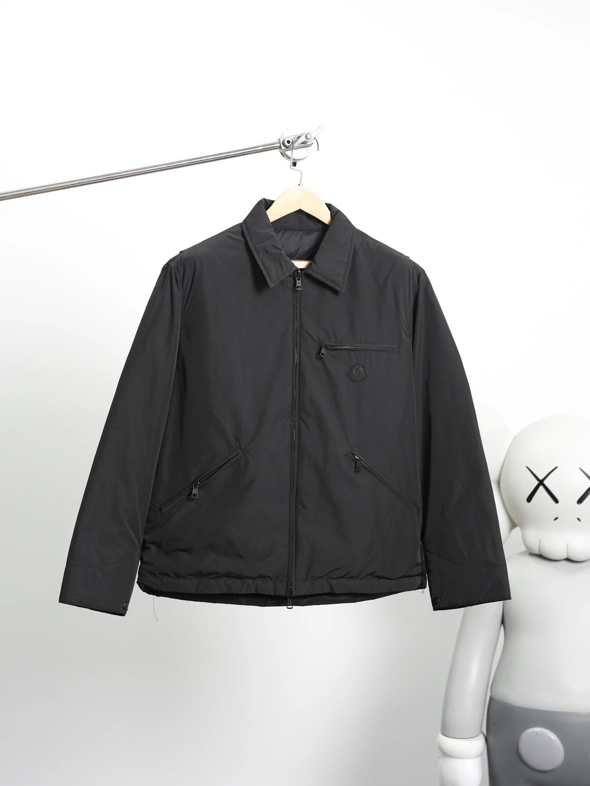 Item ID 8096 -SS25-Cidone series -“90 white goose down ” Goose down zipped lapel po