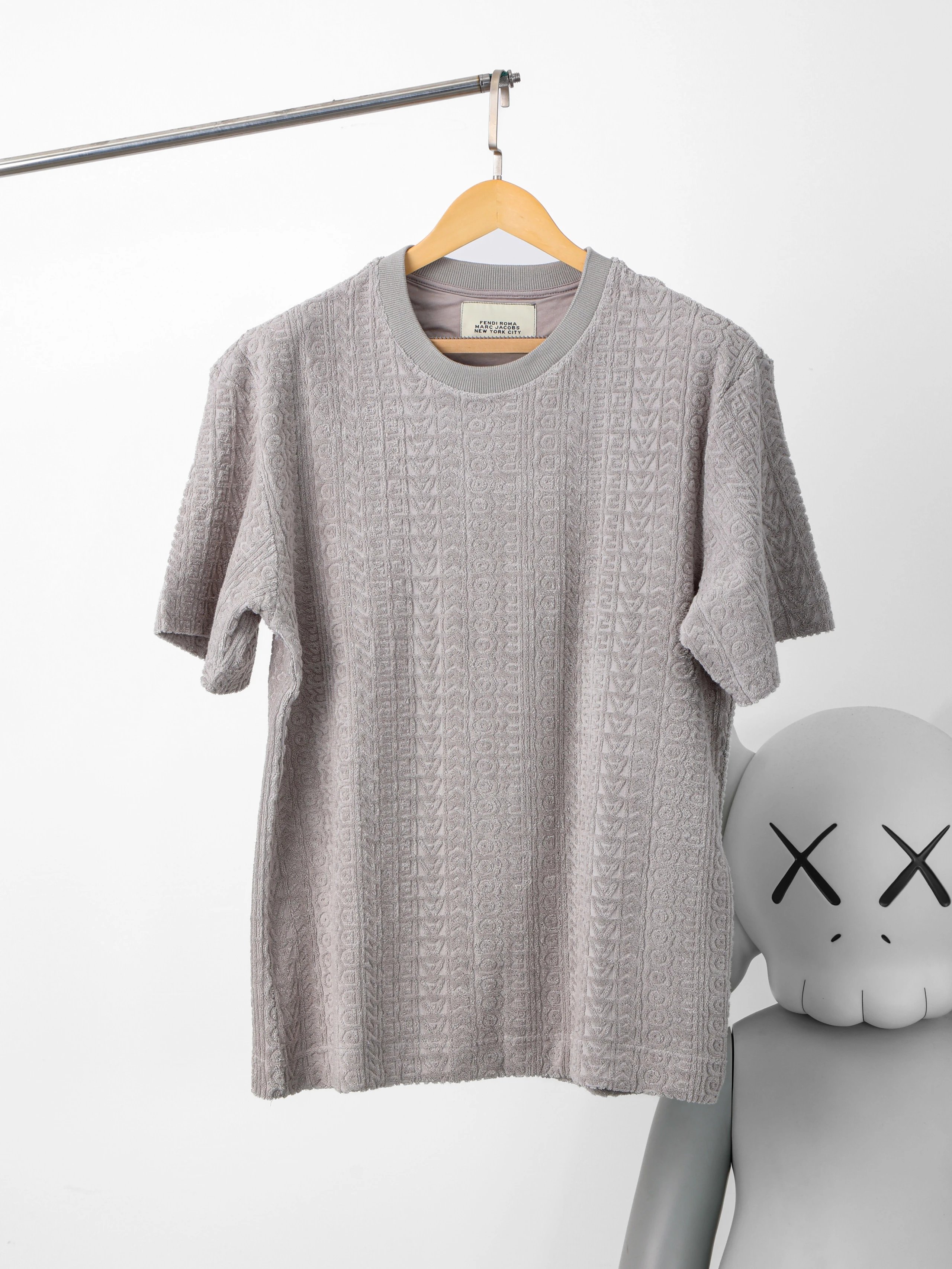 Item ID 8311 Fend1- Fendi -2023ss- Allover printed jacquard terry short sleeves -10