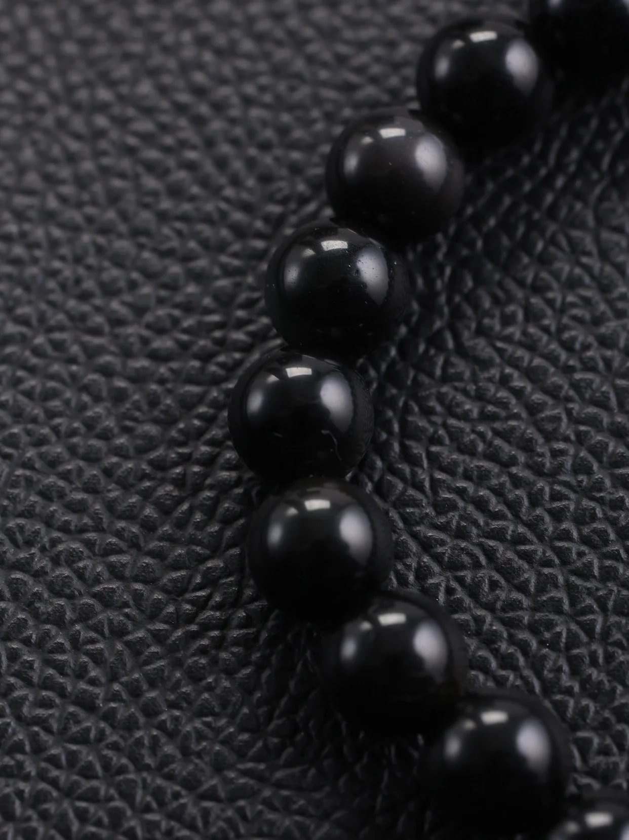 Item ID 8385 Two new colors added -Chrome-Hearts-CH- Crow heart - gemstone bracelet