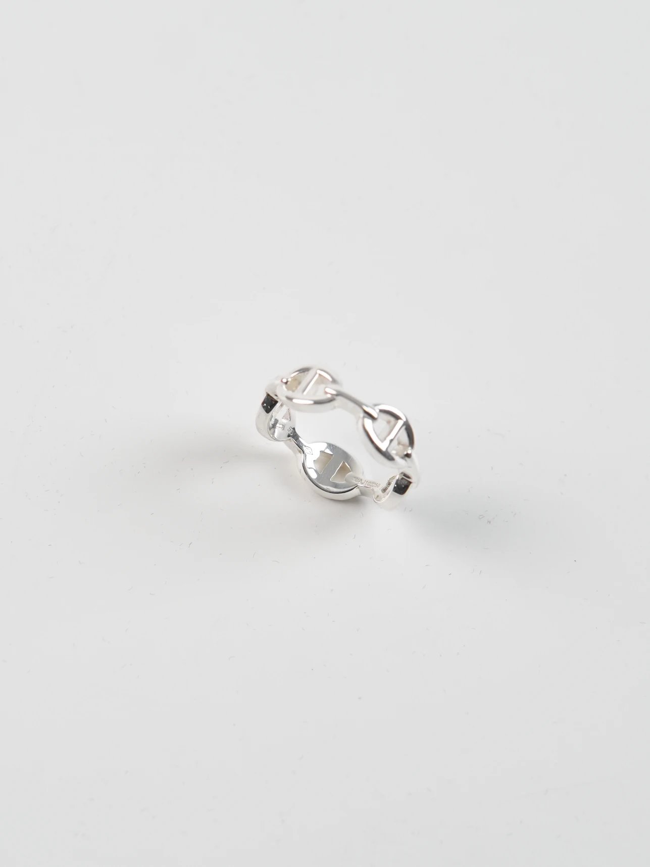 Item ID 8367 -Chaine-d'Ancre-Enchainee- ring -925 pure silver -925 silver - ring