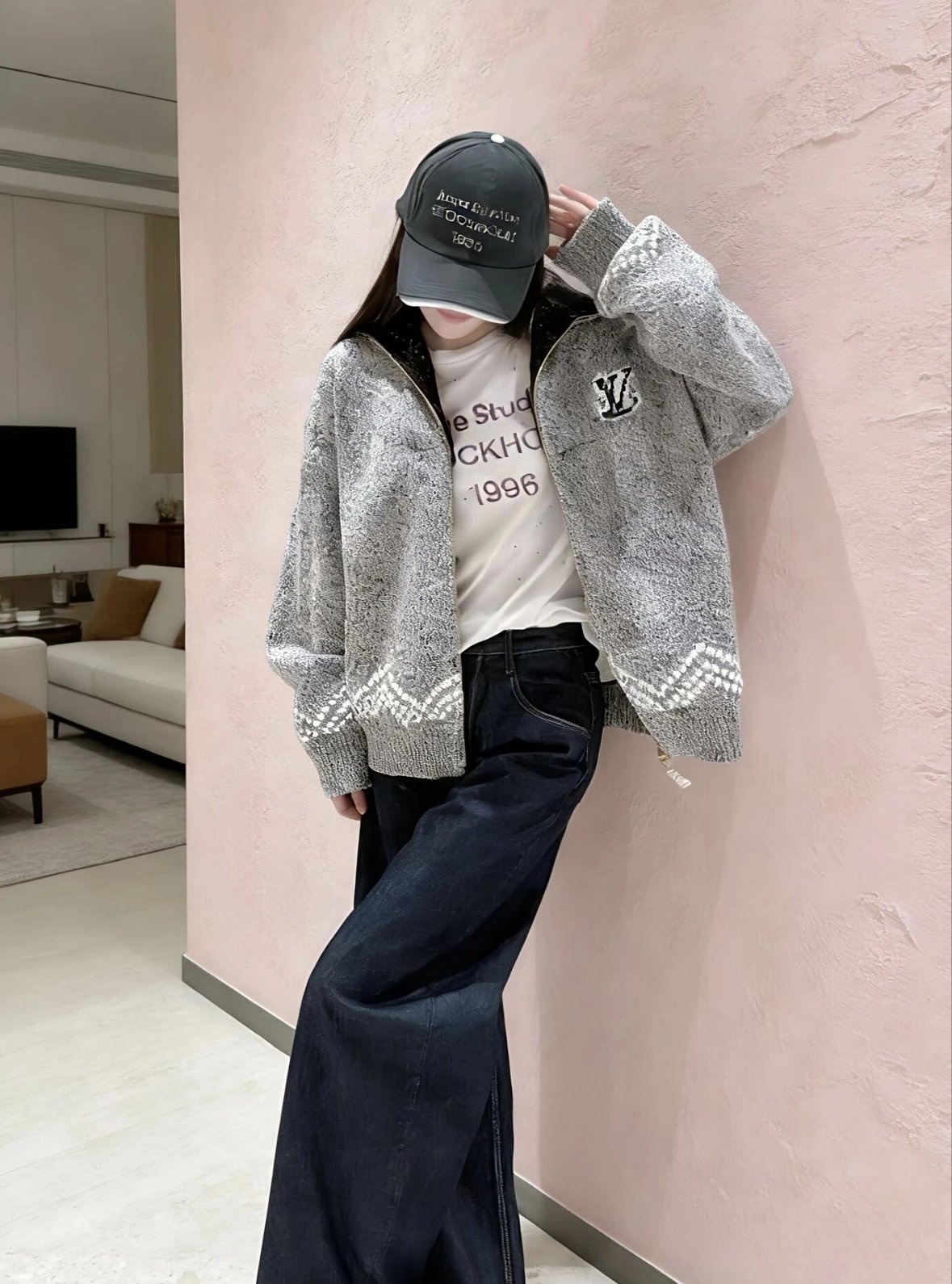 Item ID 8047 Nigo collaboration FW25 autumn_winter collection _30% wool ➕ 70% Cotto