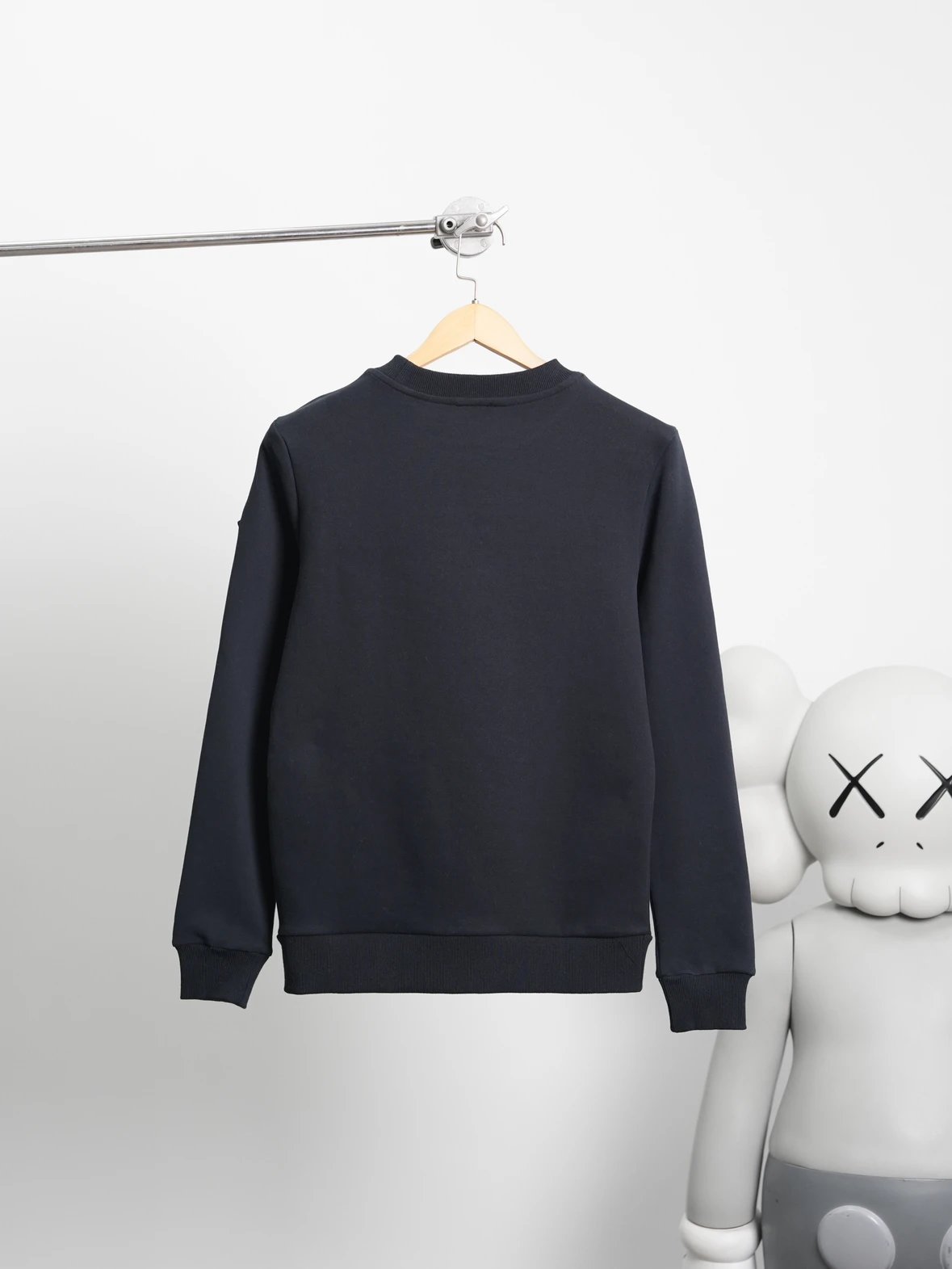 Item ID 8087 Monc1er round neck fleece sweatshirt “ Exclusive customized side marki