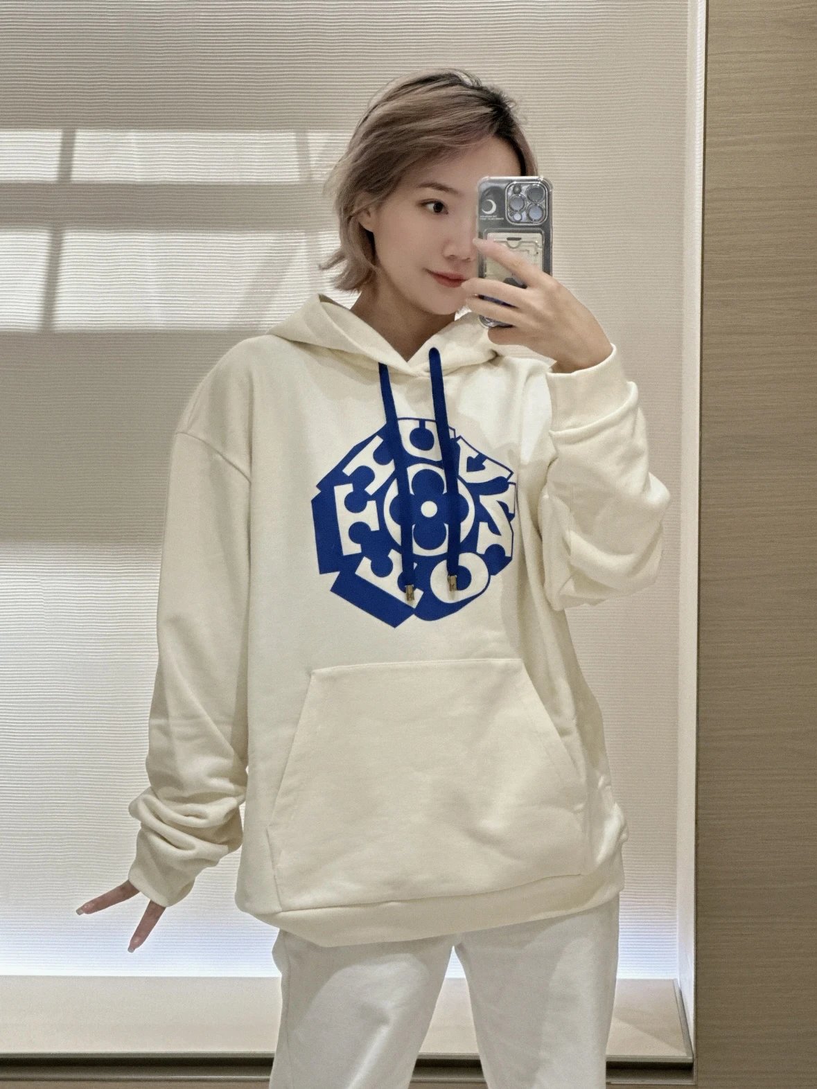 Item ID 8150 Nigo Joint model “ Film version ”FW25 letter print sweatshirt - Off-wh