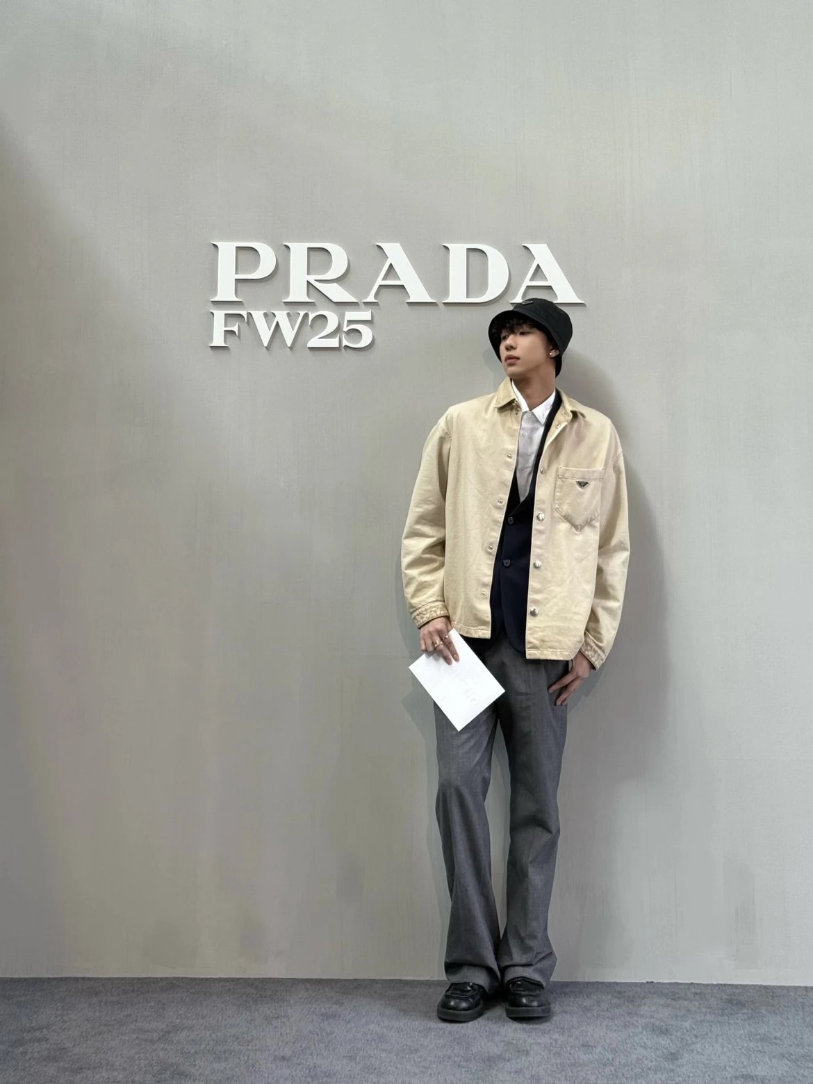 Item ID 8222 PRD - Dirty Stained Used Jacket _High Ding Triangle_ Solid Color Singl