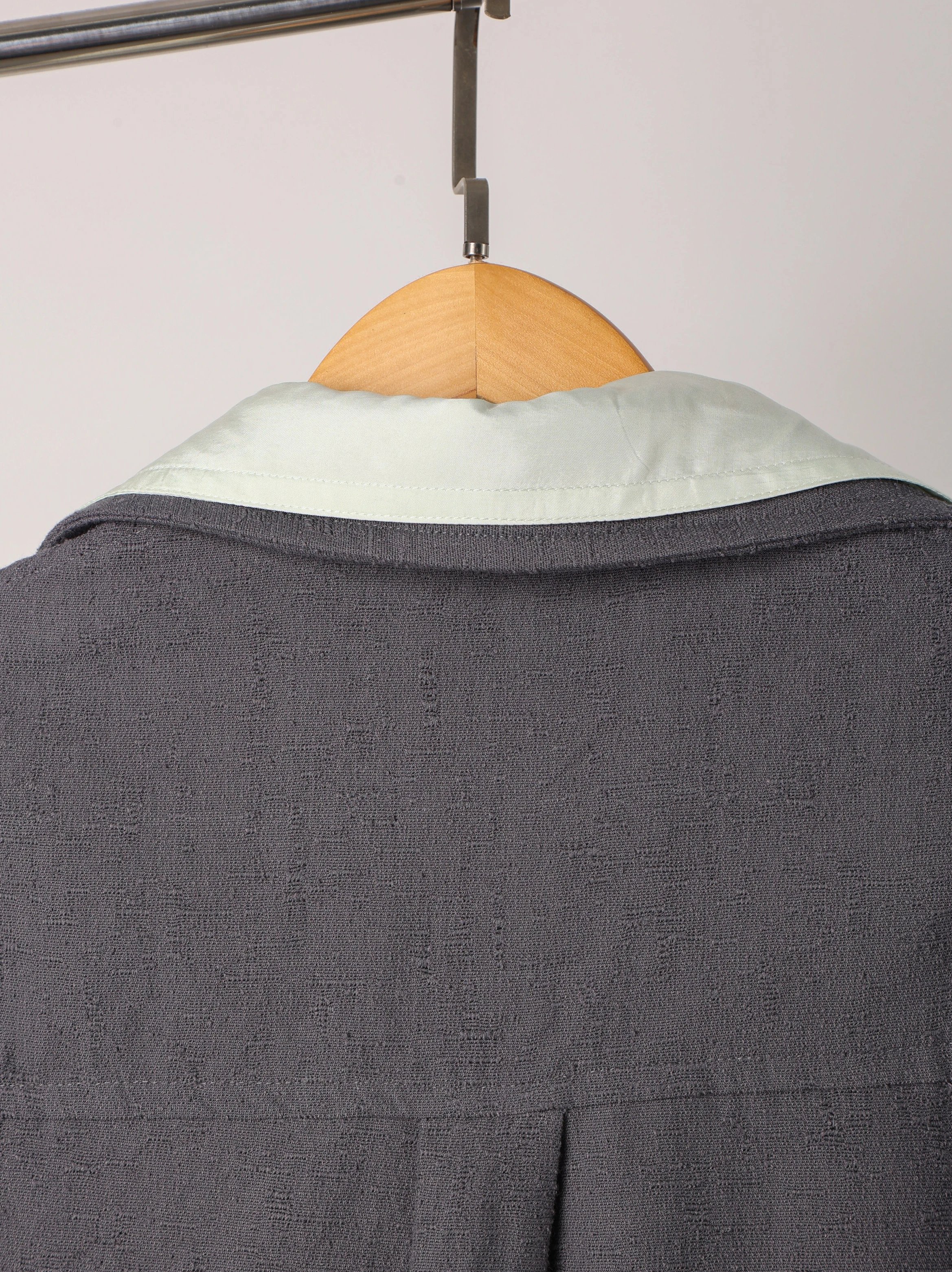 Item ID 8214 Botteg@-Venet @-Baotijia-2023S - Fake two-piece woven shirt jacket - D