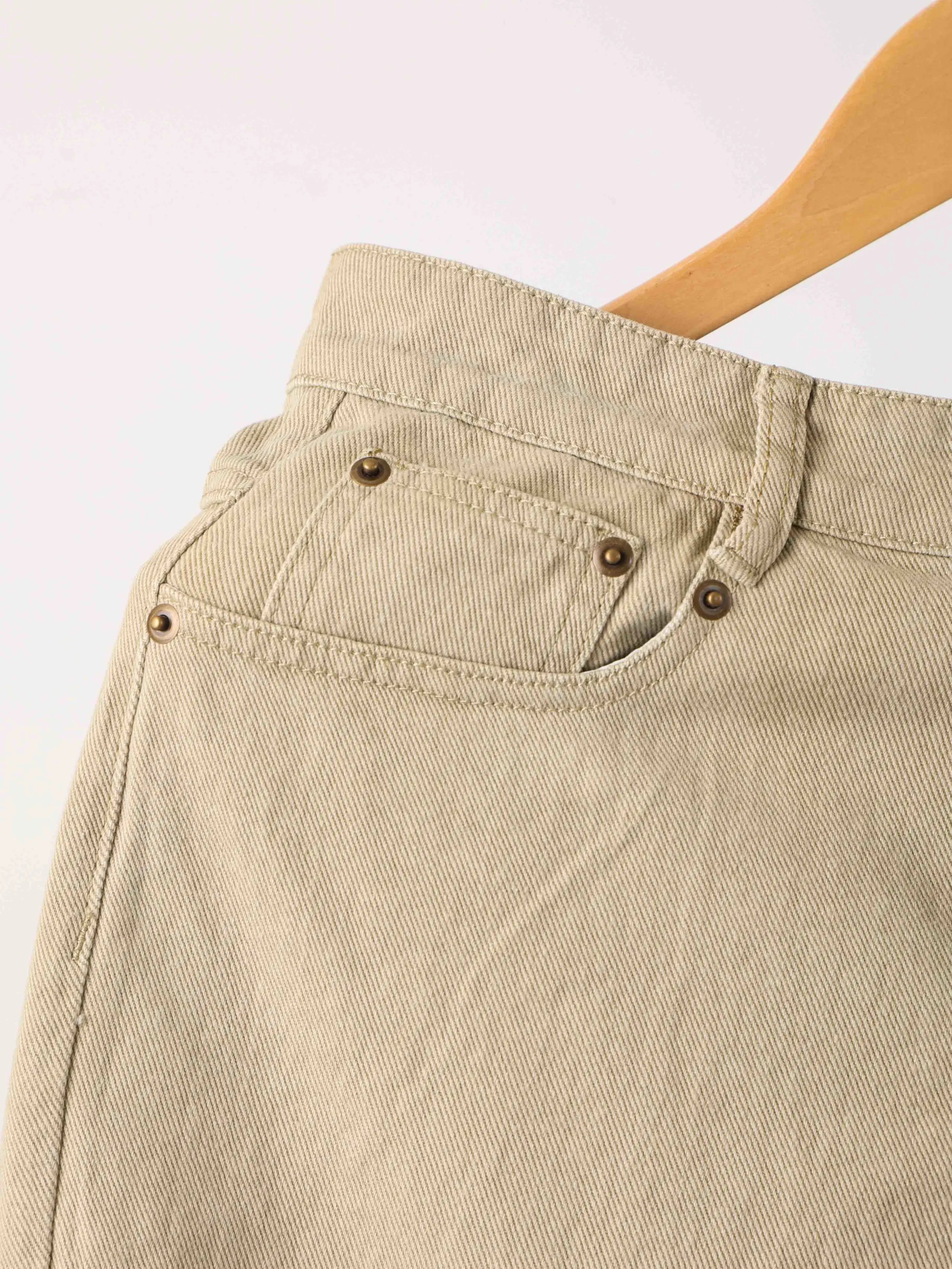 Item ID 8353 M1uM1u-Mumu-2023FW Classic Edition -14 oz Cotton Twill Jeans - Embroid