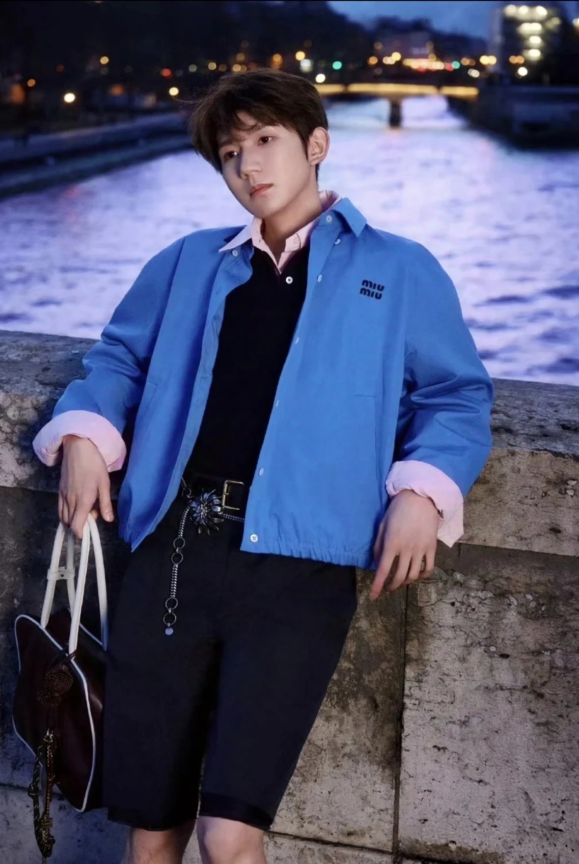 Item ID 8034 M1U-M1U Miu - SS25- _32 piece double stranded silk fabric_ summer coll