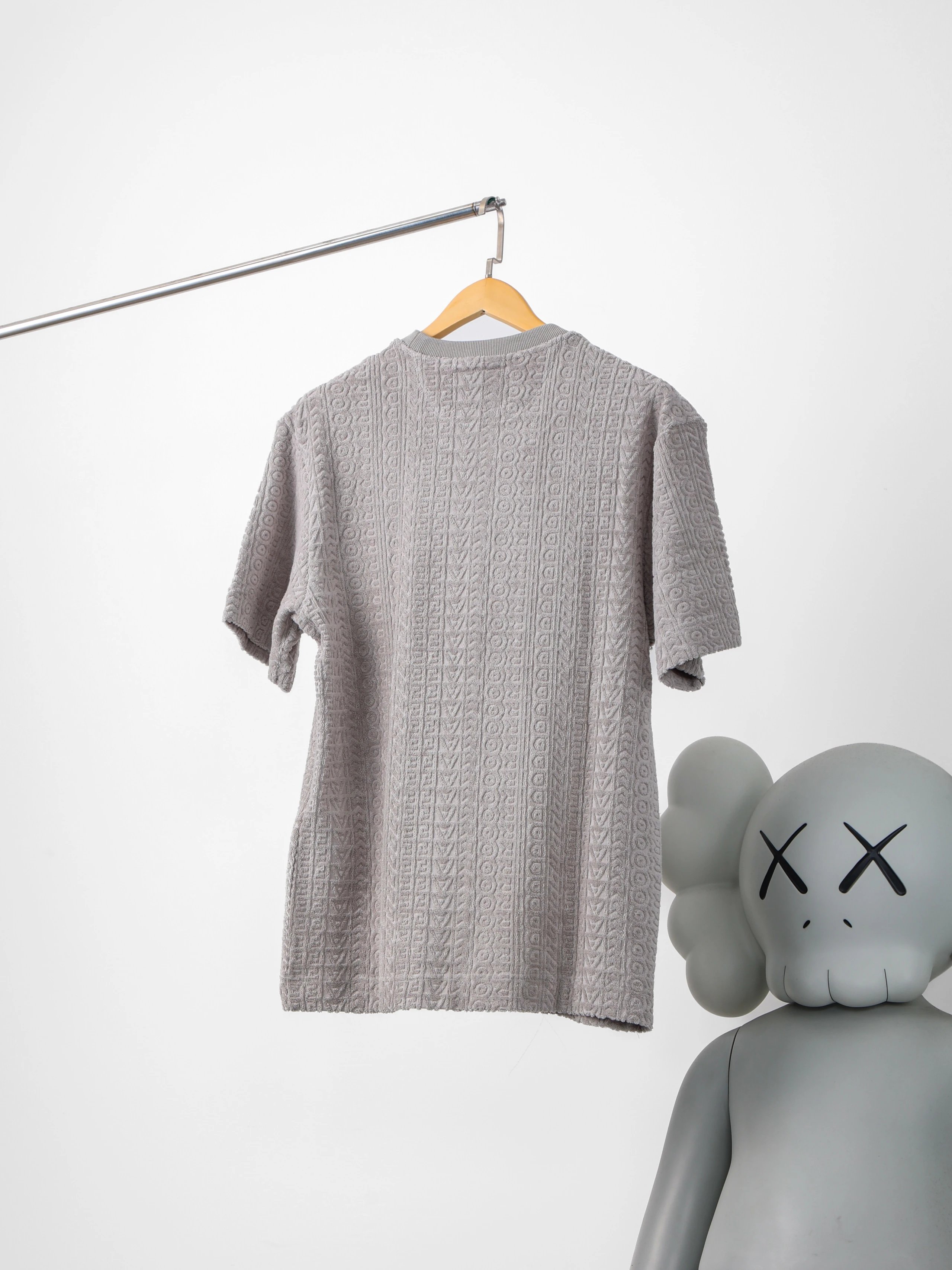 Item ID 8311 Fend1- Fendi -2023ss- Allover printed jacquard terry short sleeves -10