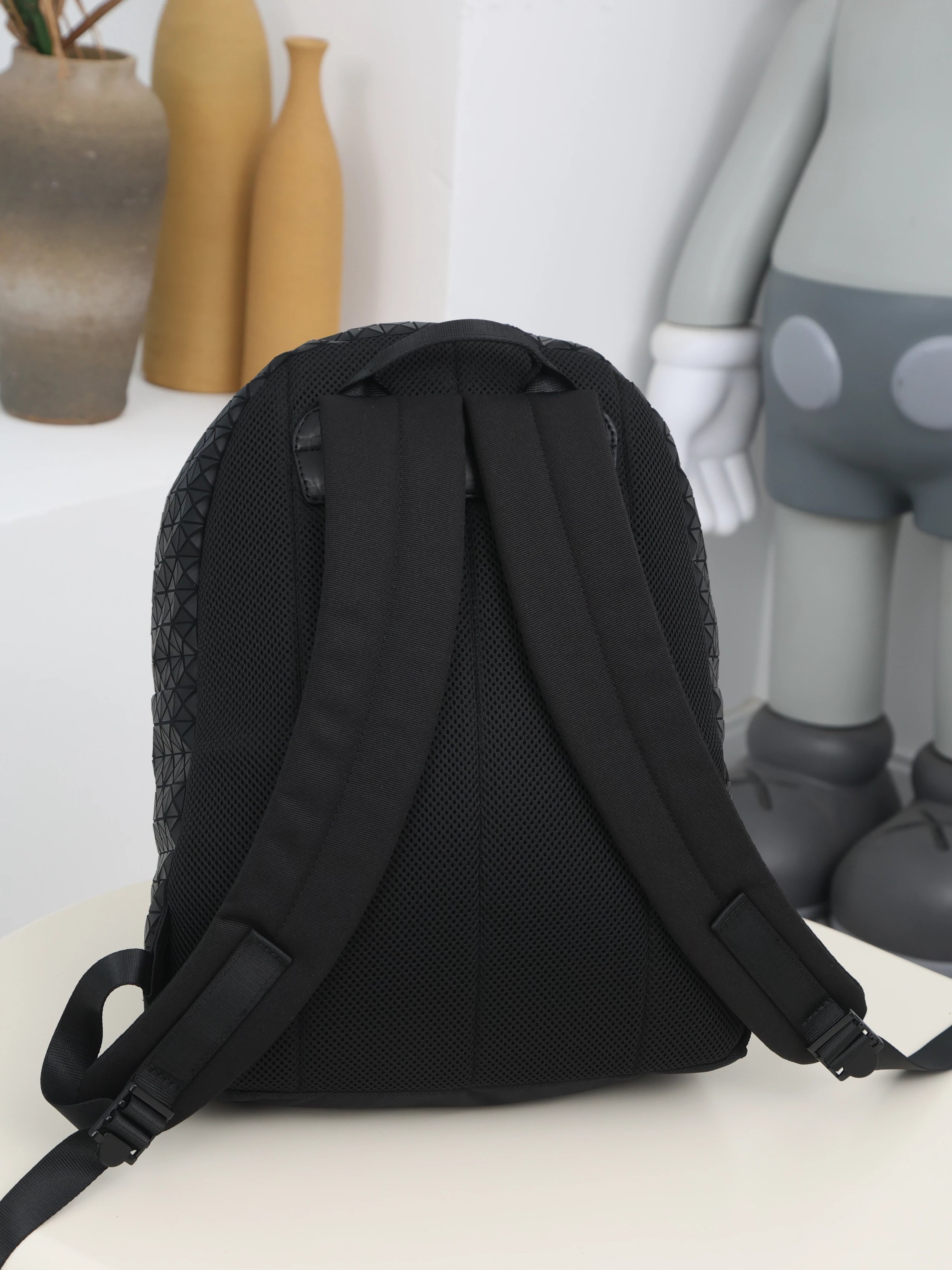 Item ID 8491 Issey-miy@ke- Issey Miyake -DayPack- Matte Diamond Diamond Backpack -