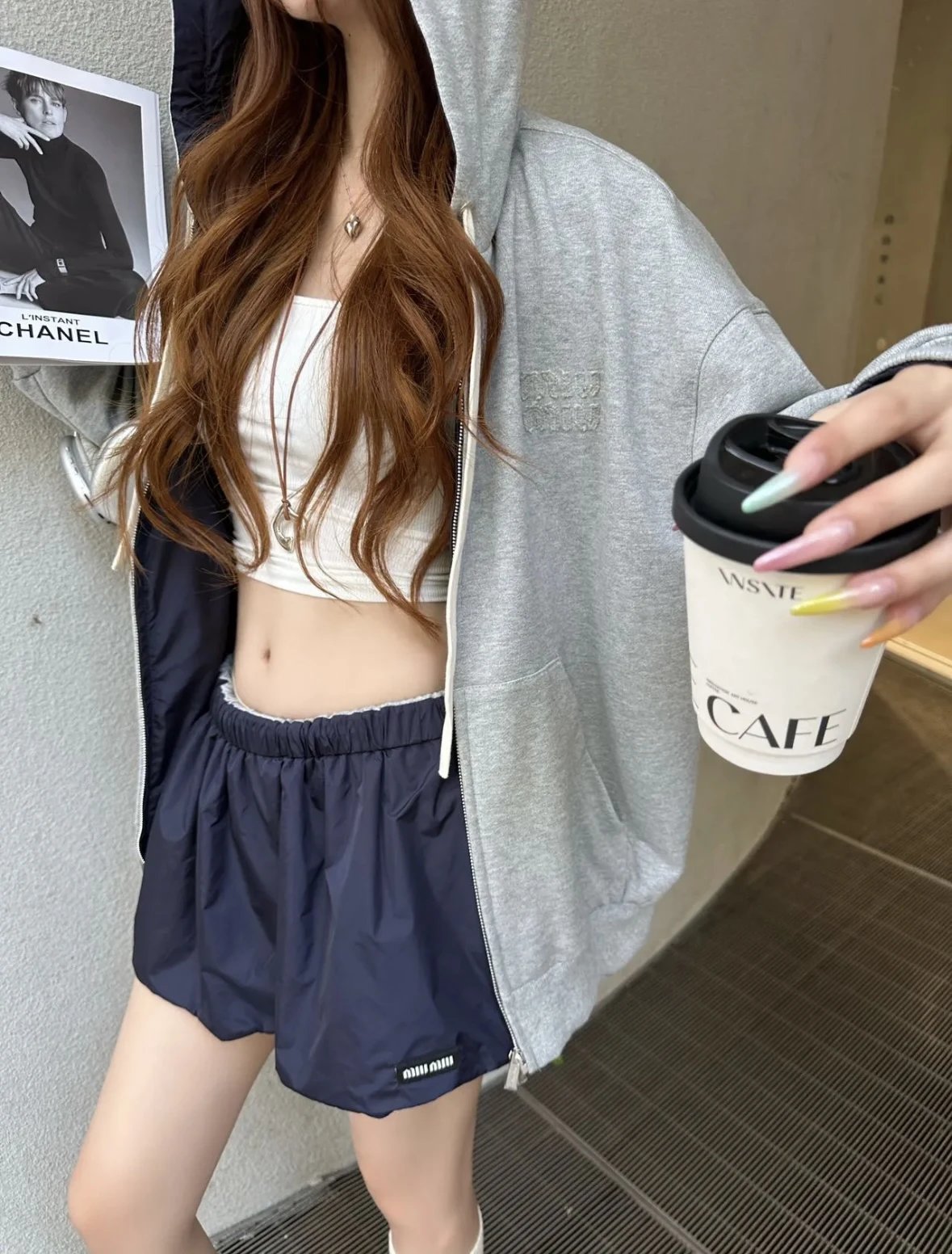 Item ID 8036 M1UM1U Double sided Wear - _High Density Waterproof Inner_ Miu Miu Ath