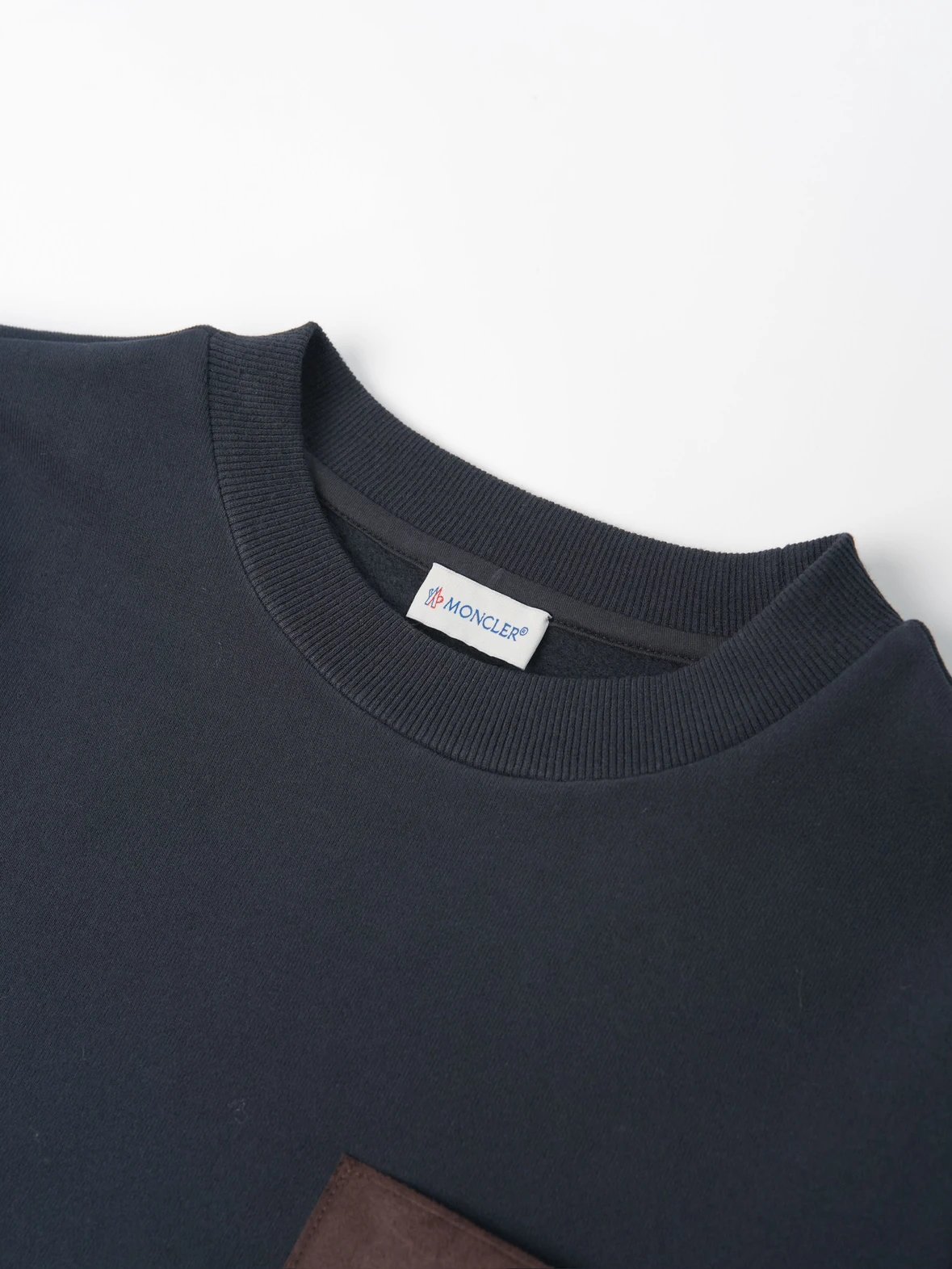 Item ID 8087 Monc1er round neck fleece sweatshirt “ Exclusive customized side marki