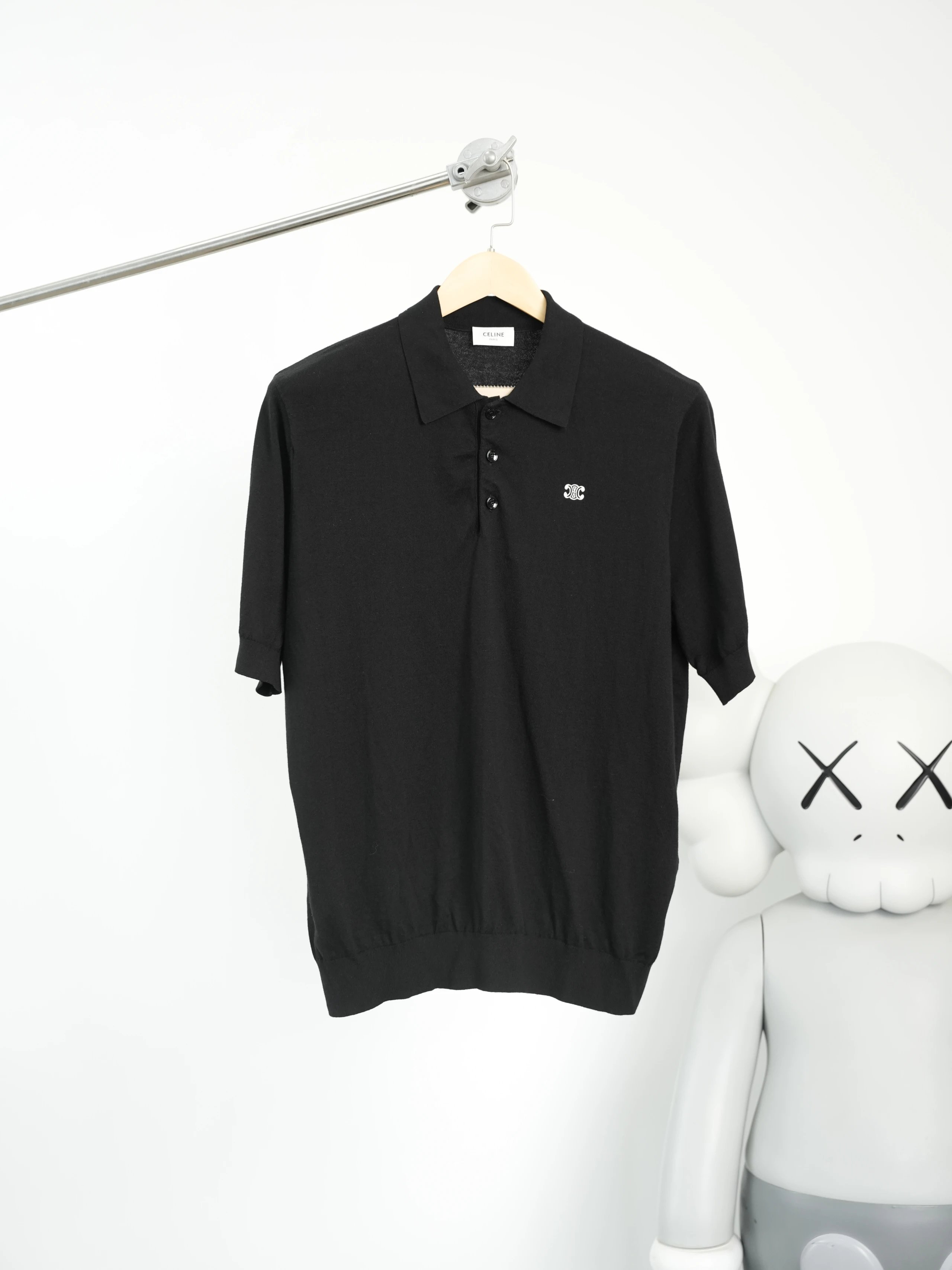 Item ID 8196 CEL1NE Celine -SS25-“60 Three-ply mercerized cotton ”Logo Embroidered