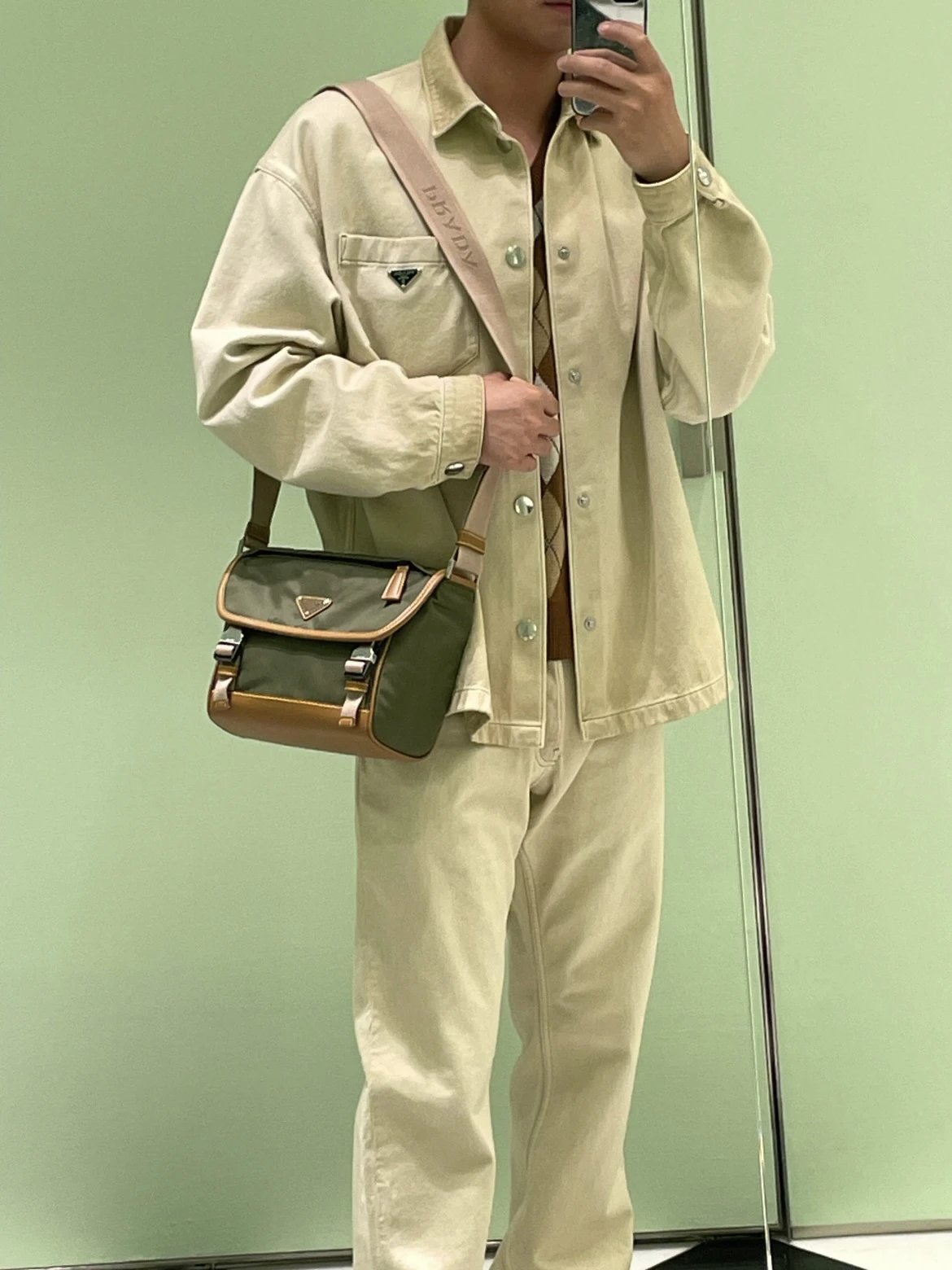 Item ID 8222 PRD - Dirty Stained Used Jacket _High Ding Triangle_ Solid Color Singl