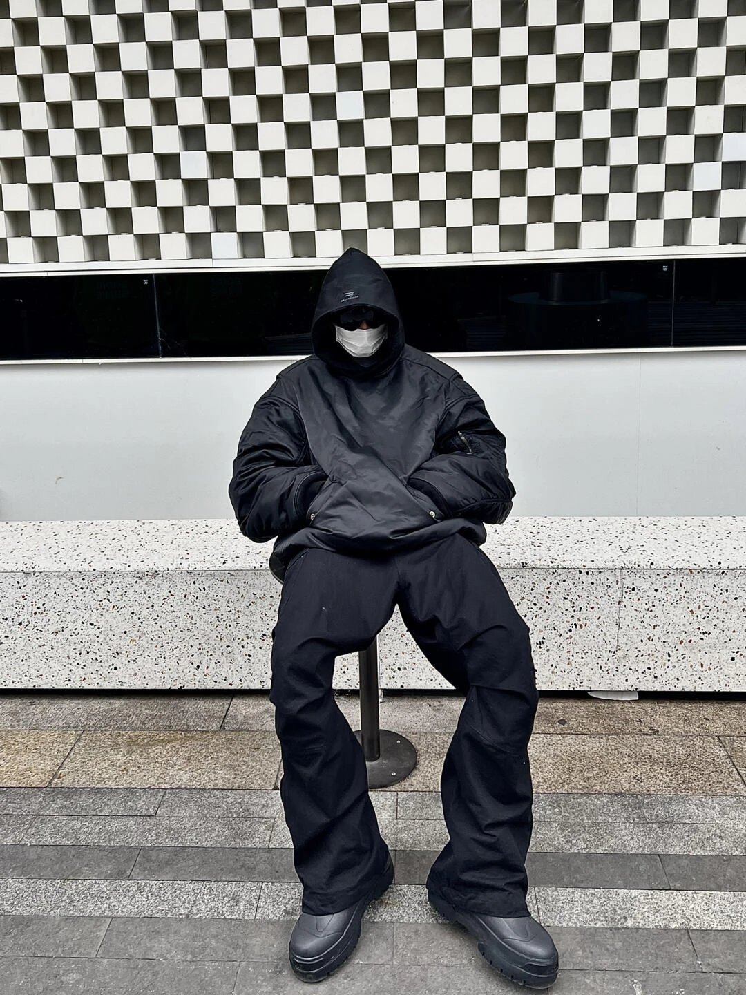 Item ID 8104 Balenci@ga- Paris -2022ss- strongest bomber cotton clothes - Oversized