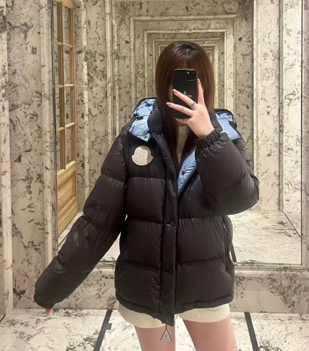 Item ID 8095 -Cyclone series - 2-in-1 detachable design goose down jacket “90 white