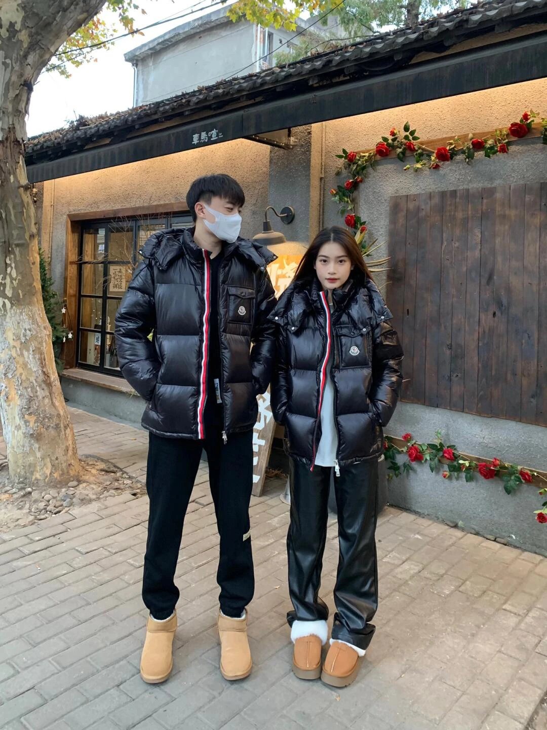 1519 Item ID 8122 M0 package - Mouth-05 Three color Ribbon Style - Down Jacket - Double