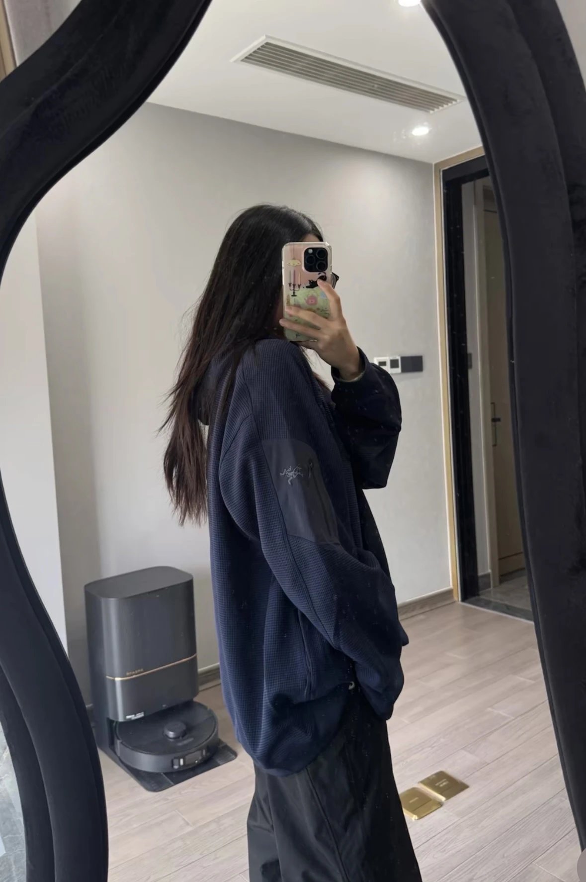 Item ID 8051 Olera- Two colors - waffle embroidery logo Windproof, breathable, warm