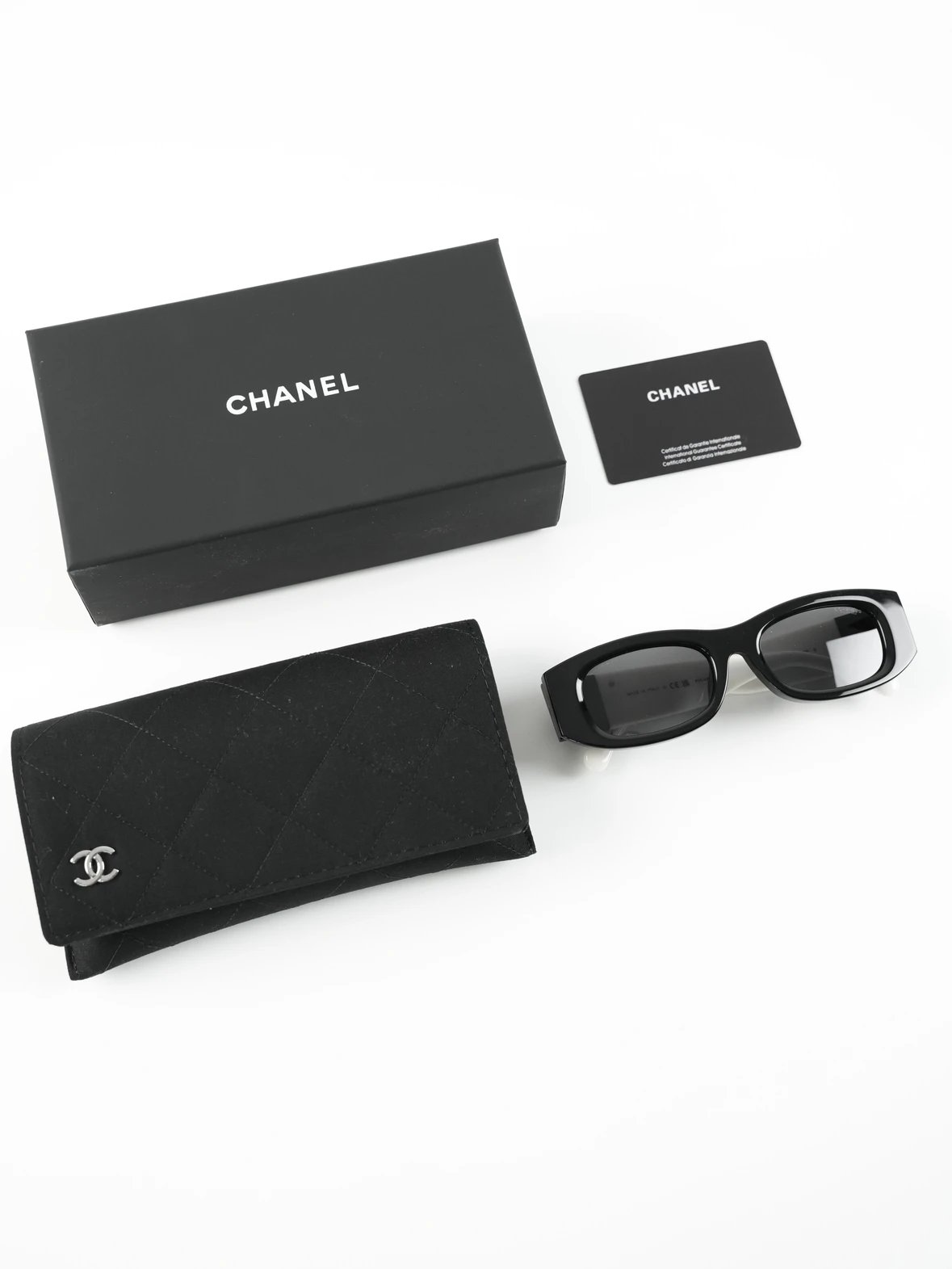 Item ID 8415 Xiaoxiang 5525 Glasses _Adjustable Degree_ Leg Logo Irregular Sunglass