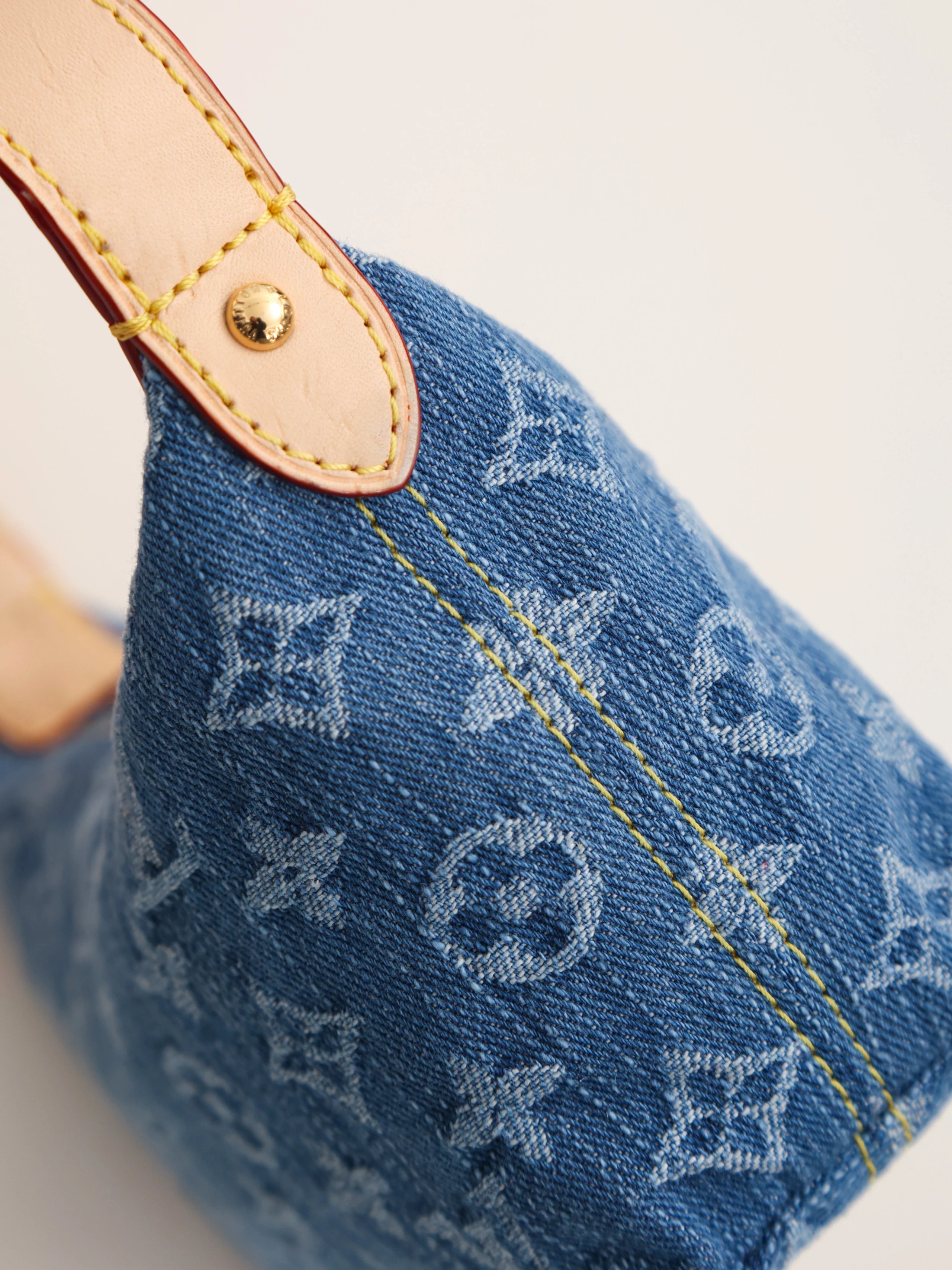 Item ID 8423 Advanced customization - Denim denim bag - Denim small lunch box handb