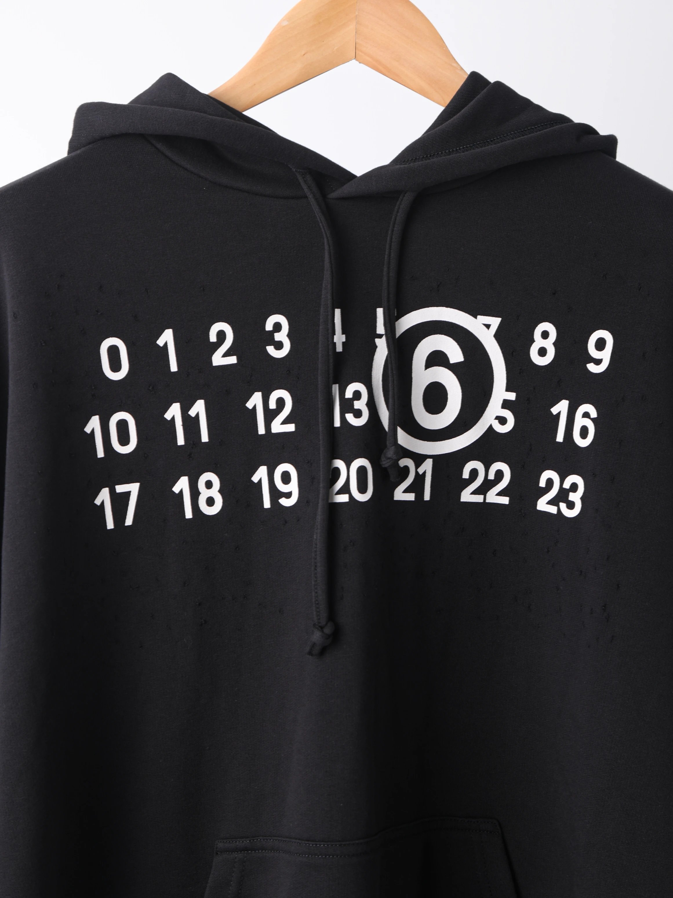 Item ID 8149 Mais0n-Marg1ela- Majira -2023ss-MM6 calendar print sweatshirt - Correc