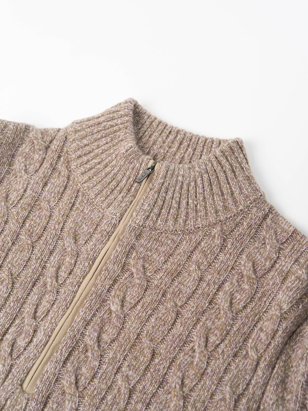 Item ID 8262 LP-FW24- _Wool and Cashmere Blended_ Pattern Design Twisted Flower Hal