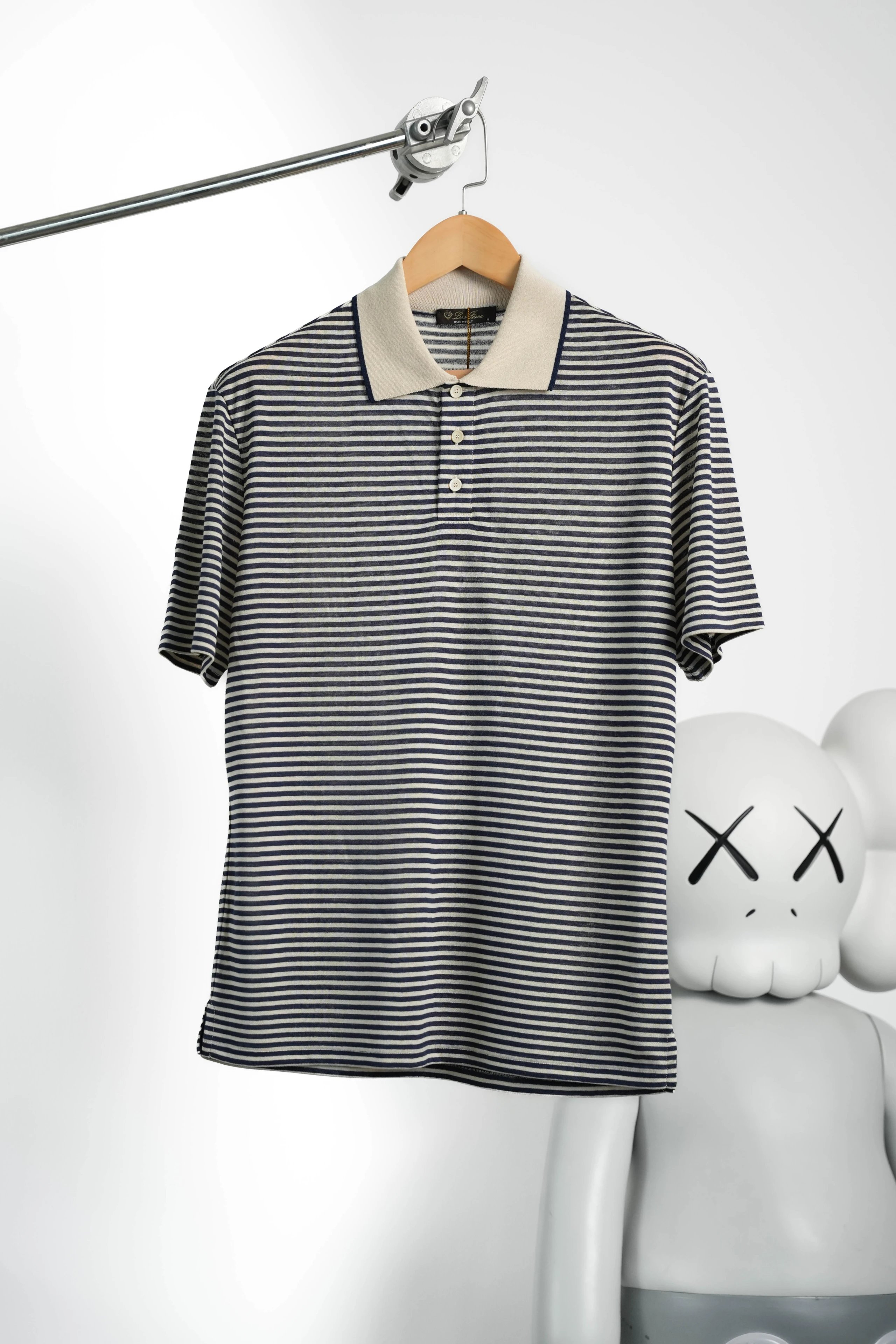 Item ID 8203 LP- old money style -“60 Double worsted linen ” Contrast striped trim