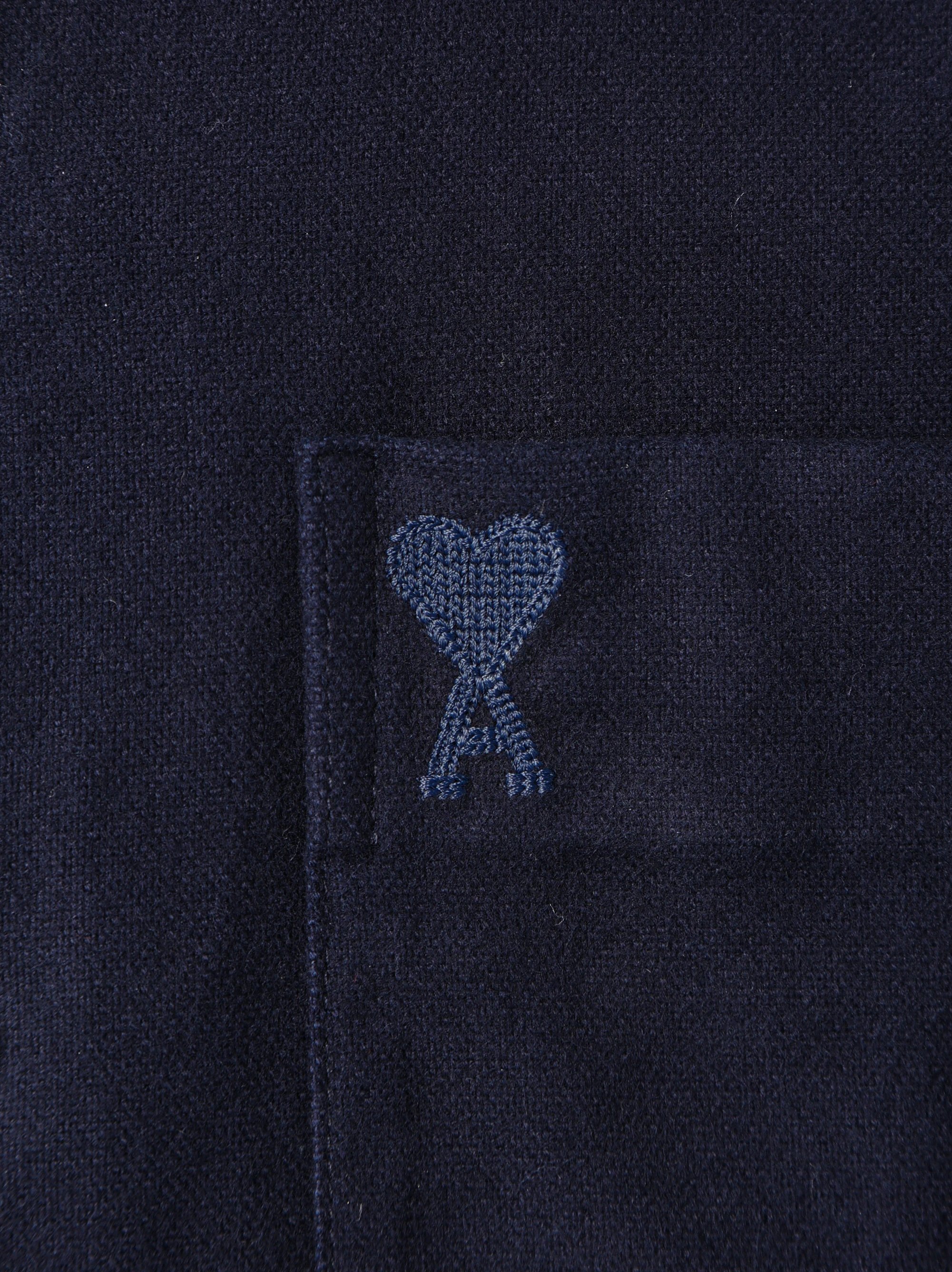 Item ID 8212 AmiParis-2023ss Classic - workwear pocket shirt - heavyweight fabric