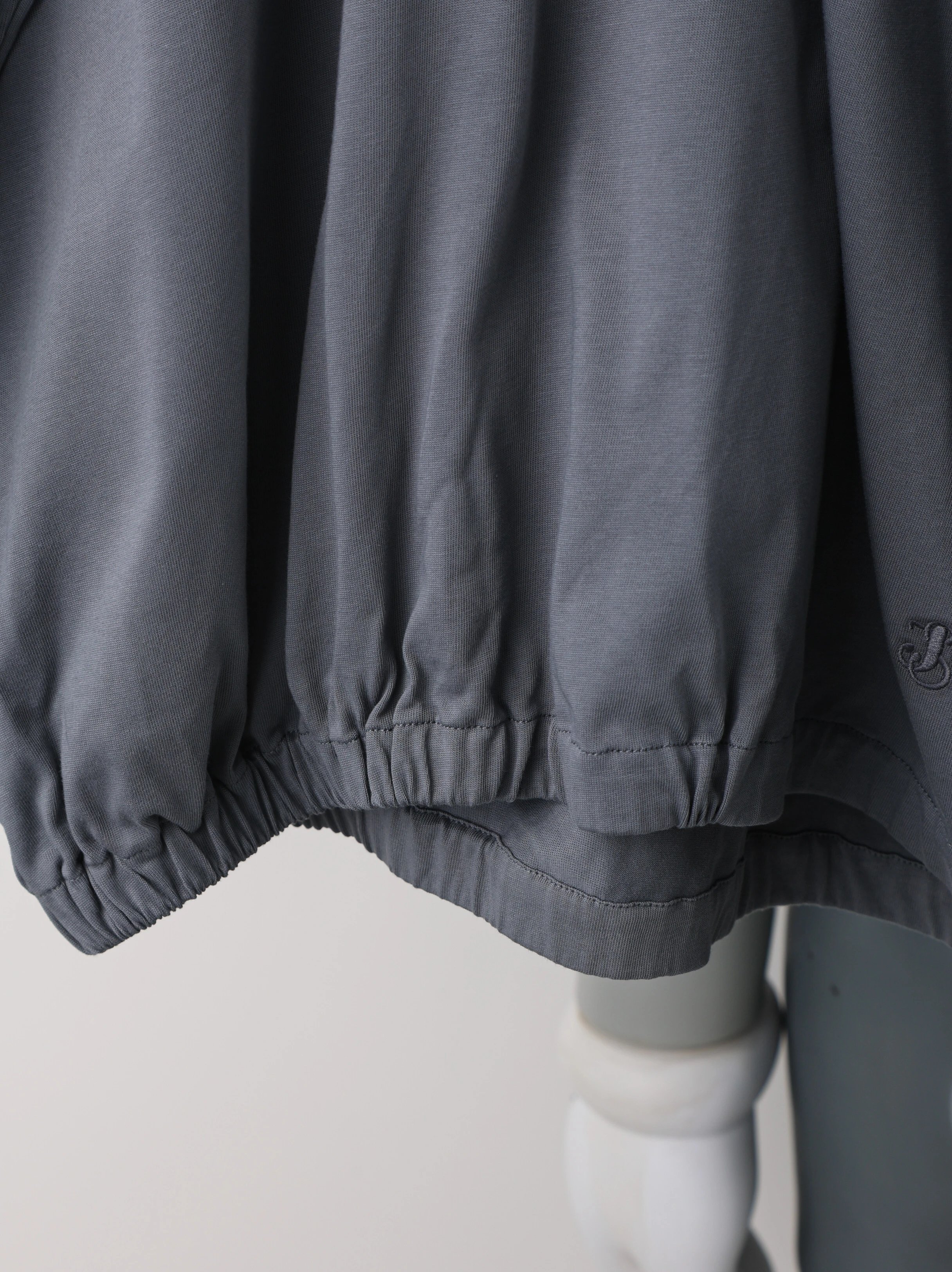 Item ID 8028 Jil-S@nder- gilsanda -2024ss- Half-zip web hoodie -Oversize Version