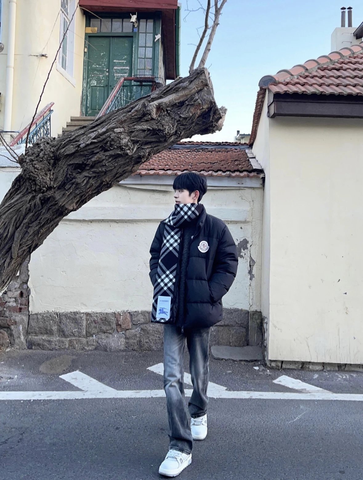 Item ID 8094 -Citala Series - _90 White Goose Down_ - Fort Down Jacket - Logo Patch