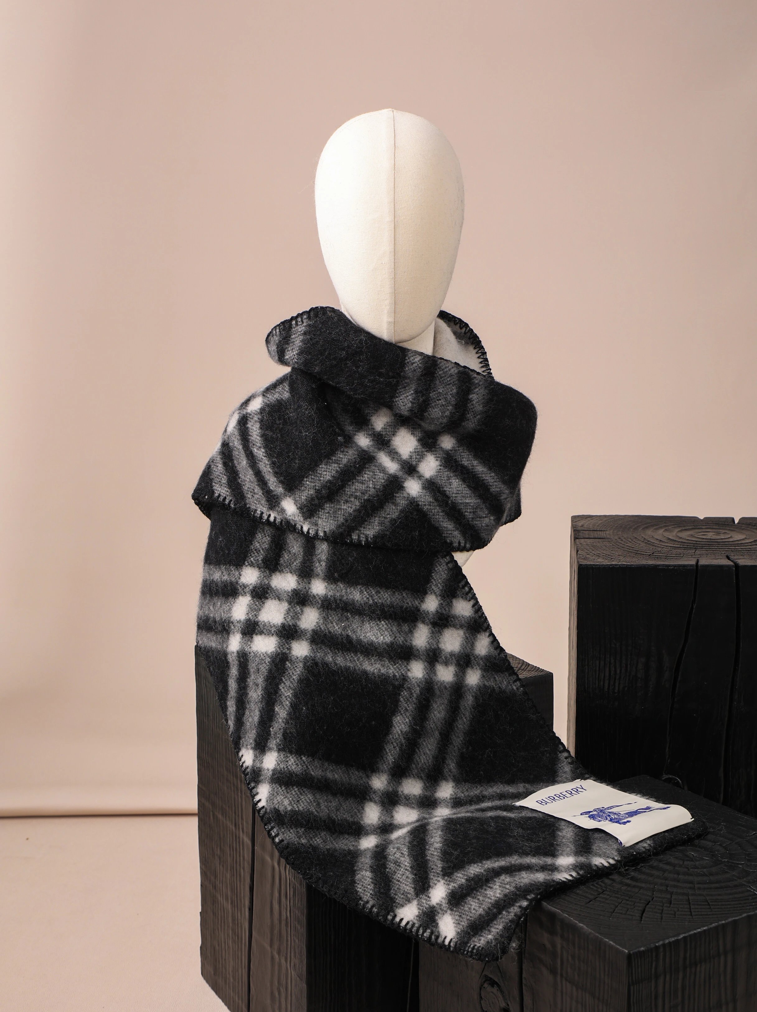 Item ID 8526 Burberr＊-BBR-2024FW New style - twill wool scarf -100% Australian wool