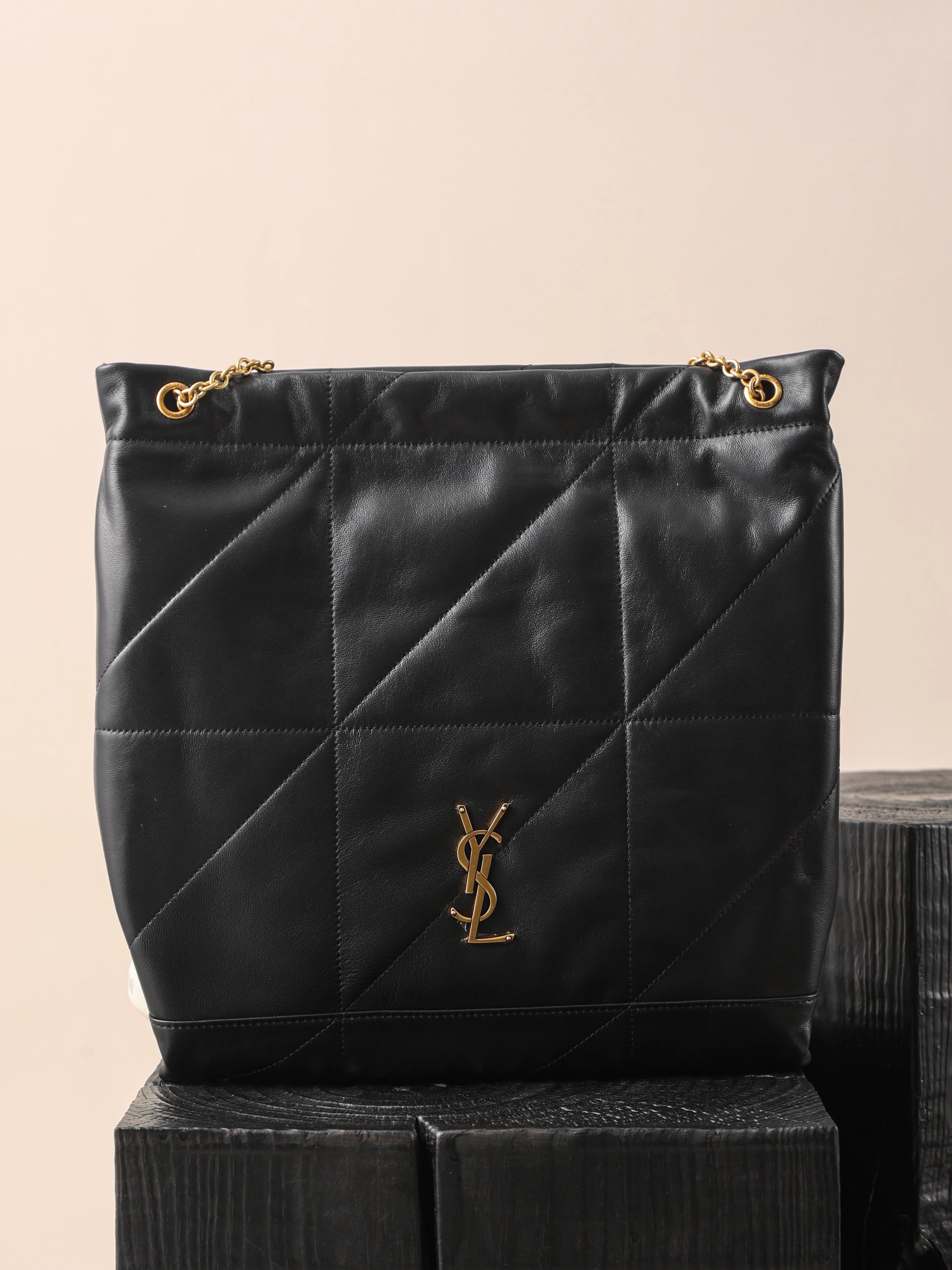 Item ID 8511 Tevs-Saint-Laurent-YSL-Jamie-4_3- lambskin tote bag - Large garbage ba