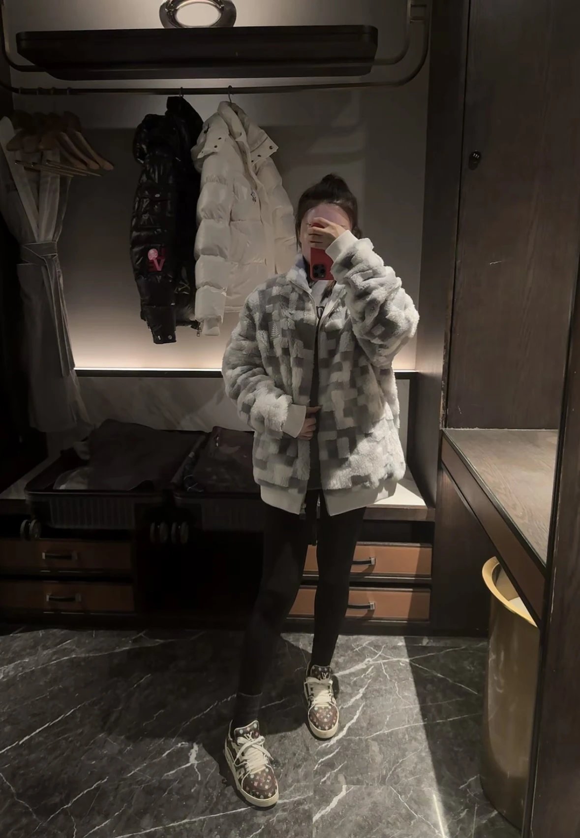 Item ID 8057 SKI Ski series “ Multi-color dyeing ”“ Exclusive counterpoint details