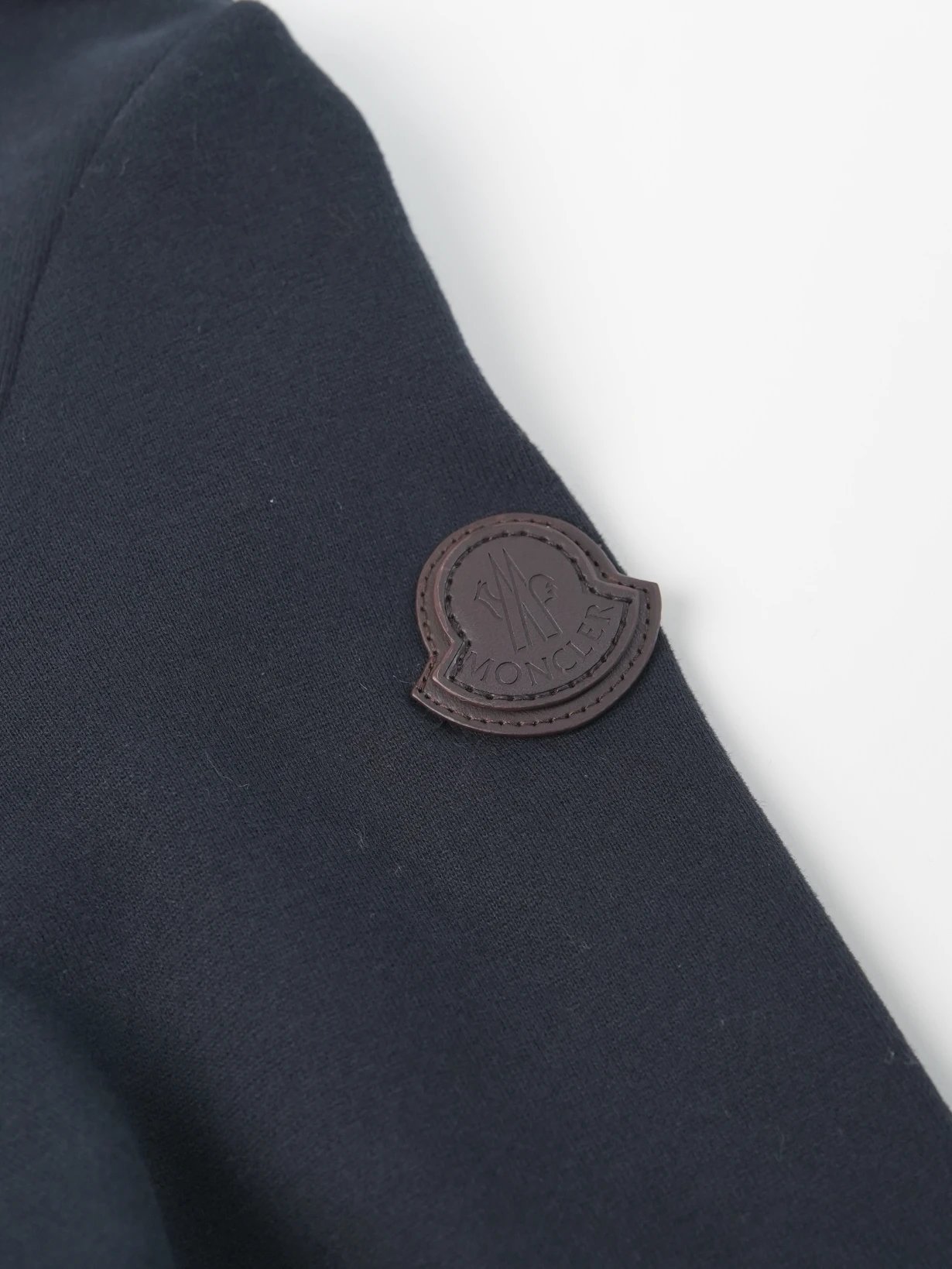 Item ID 8087 Monc1er round neck fleece sweatshirt “ Exclusive customized side marki