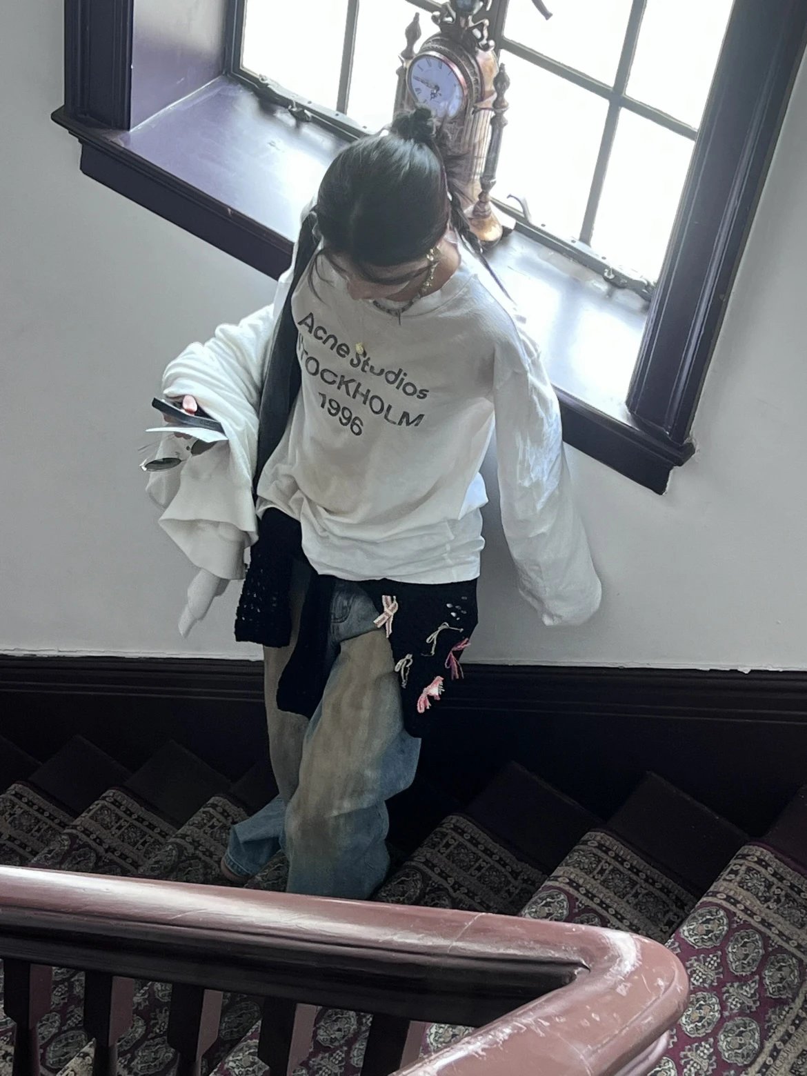 Item ID 8171 Acne Stud1os-1996 Series - _Handmade Spray_ Aging - _Exclusive 85% Cot