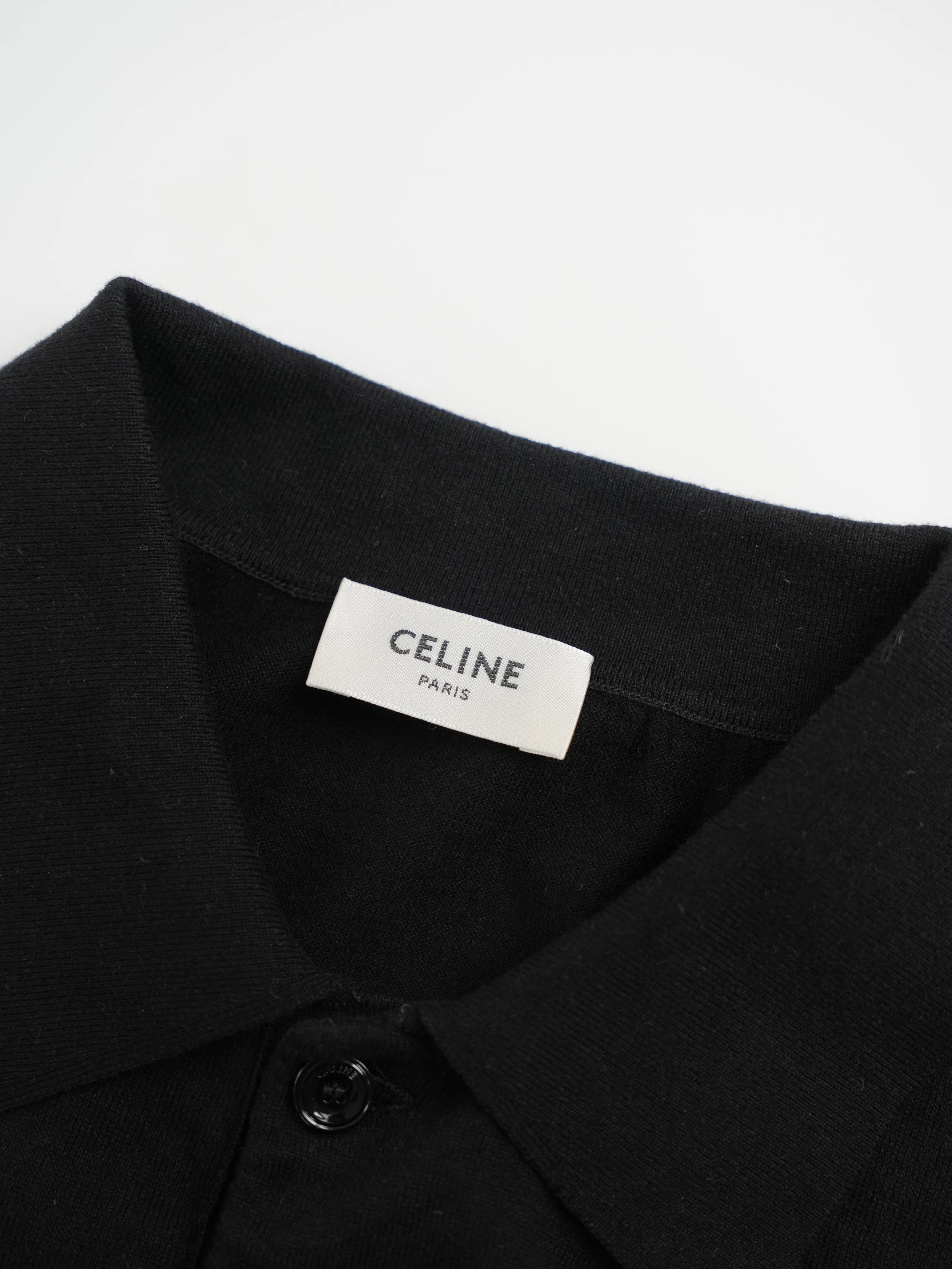 Item ID 8196 CEL1NE Celine -SS25-“60 Three-ply mercerized cotton ”Logo Embroidered