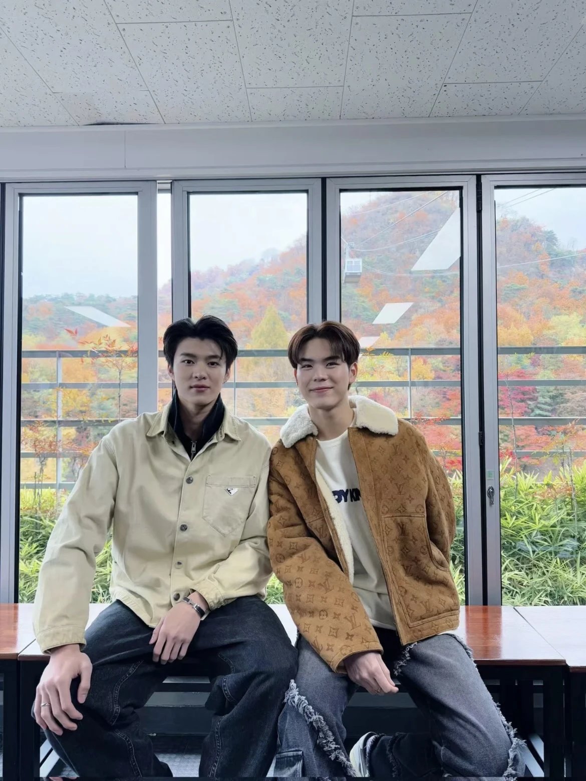 Item ID 8222 PRD - Dirty Stained Used Jacket _High Ding Triangle_ Solid Color Singl