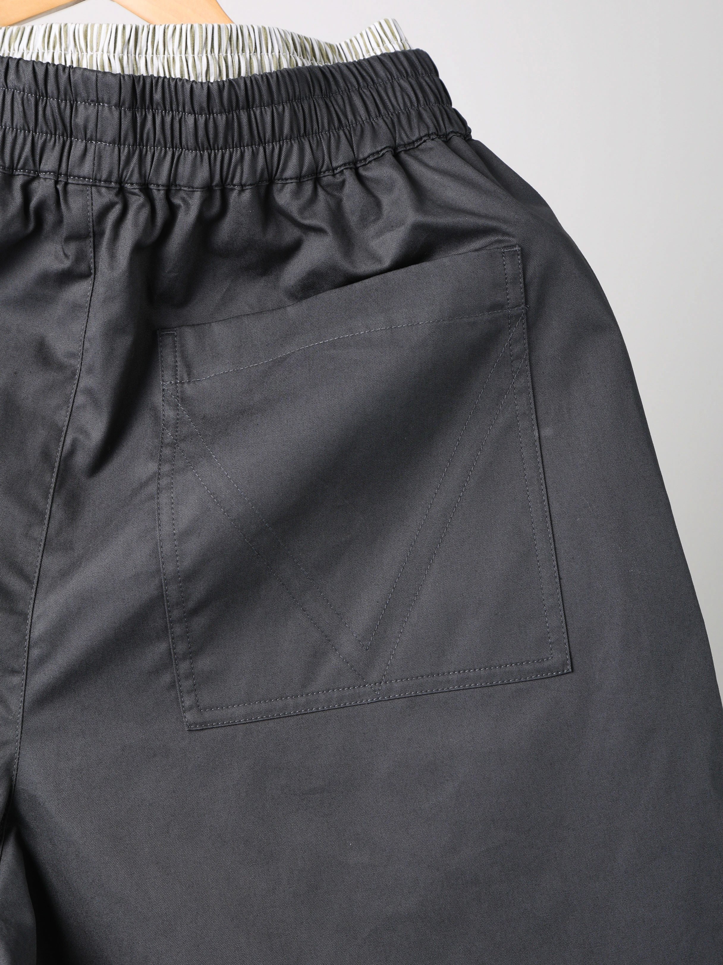 Item ID 8232 Botteg@-Venet@-BV-2024ss- double waist shorts - Spliced ​​fake two pie