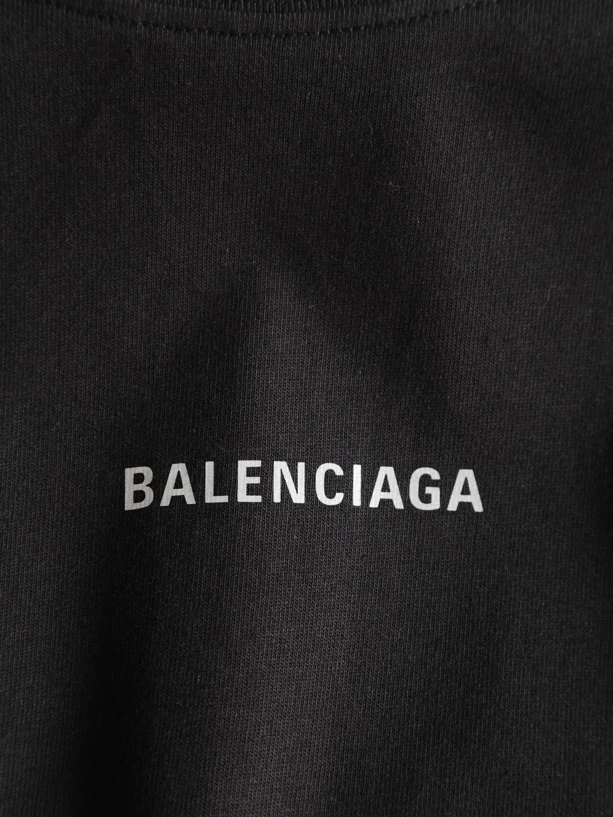 Item ID 8287 Balenci@ga- Paris 2024ss- New - Double-sided reflective letter short s