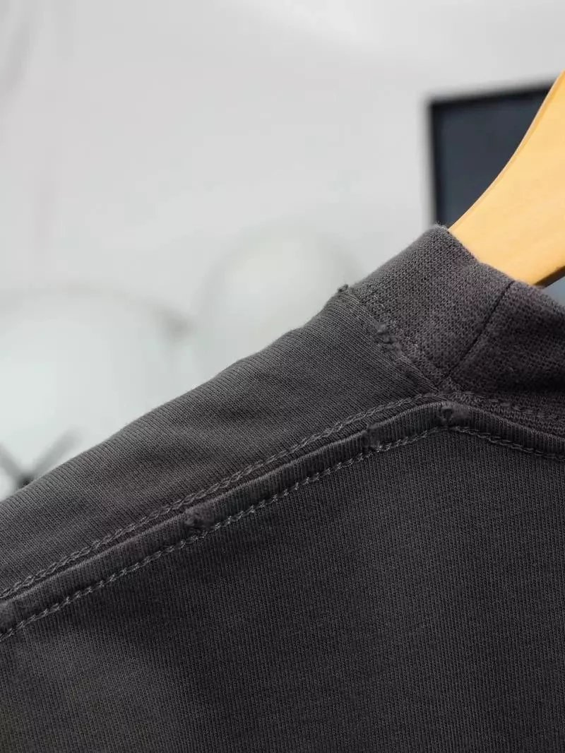 Item ID 8291 Balenciag-2022fw - Wave Cola Short Sleeve - Dark Brown - Damaged Proce