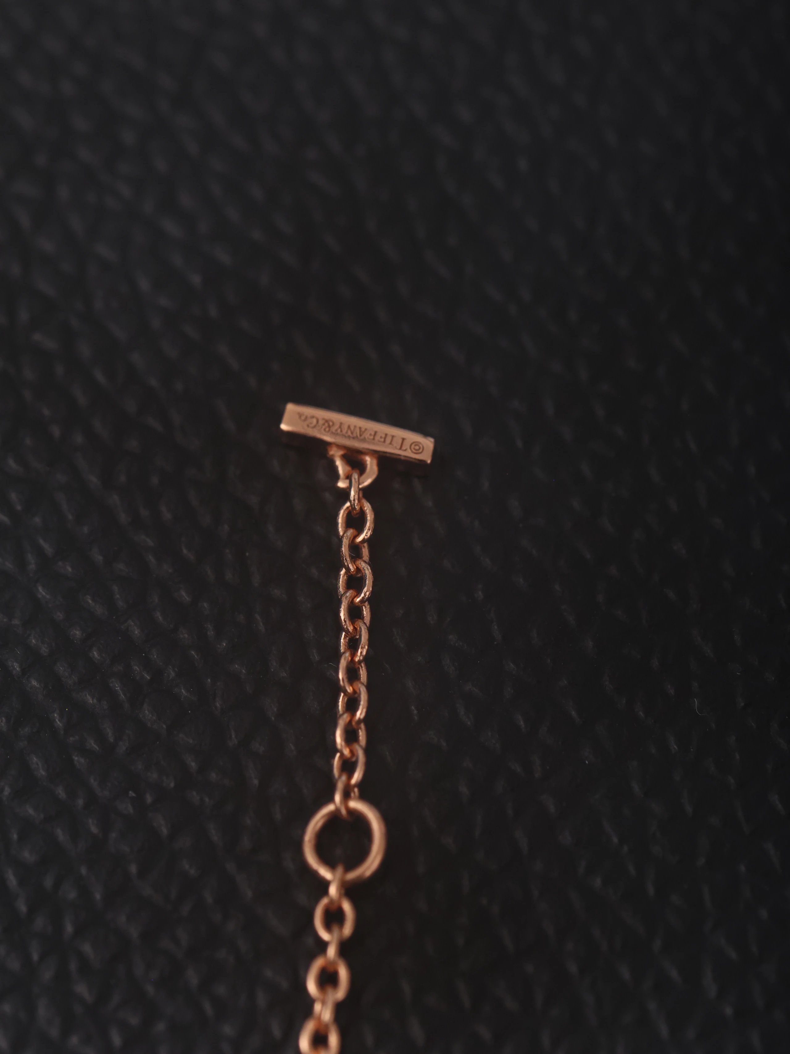 Item ID 8384 Tiff@ny- Tiffany - Classic -Smile smiley face bracelet （ plating 18K g