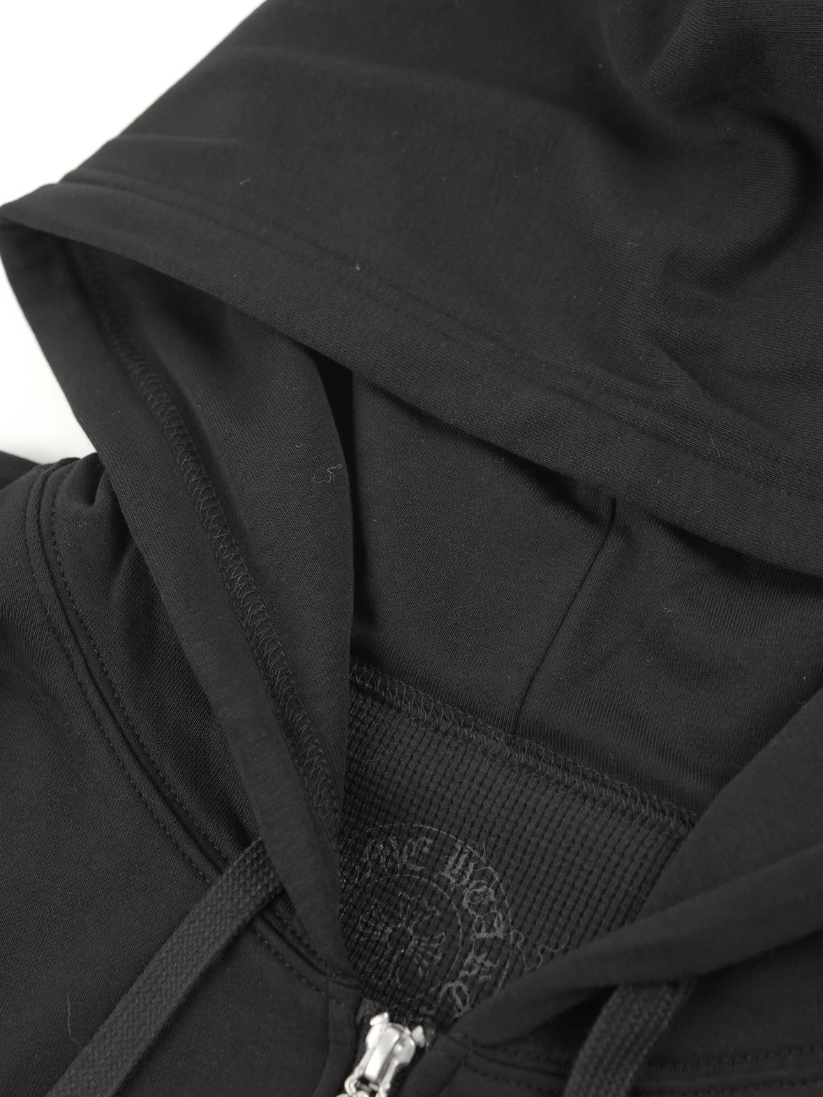 Item ID 8025 CH Horseshoe Printed Cotton Double Layer Fabric - _Waffle Inner_ _Silv