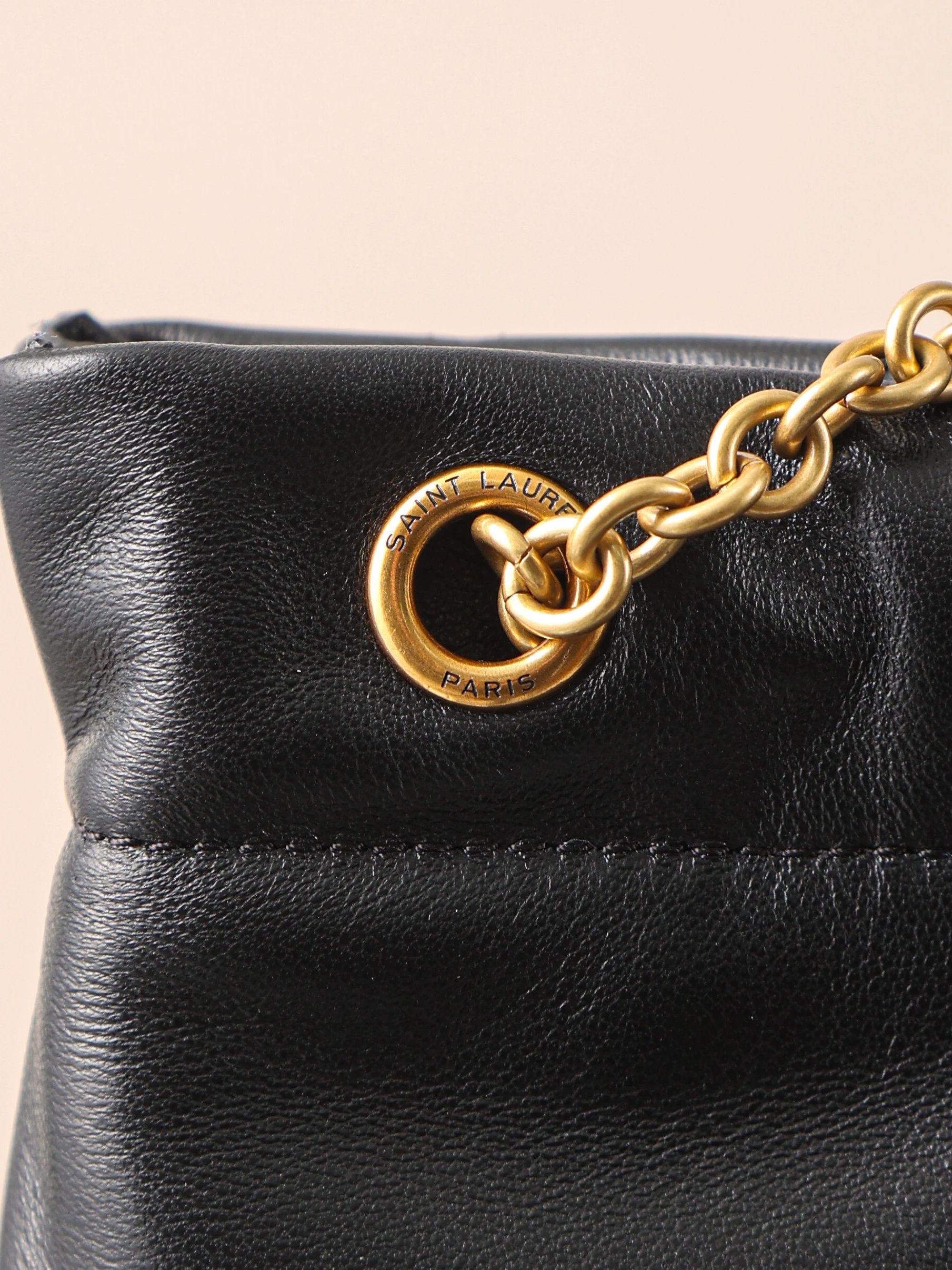 Item ID 8511 Tevs-Saint-Laurent-YSL-Jamie-4_3- lambskin tote bag - Large garbage ba