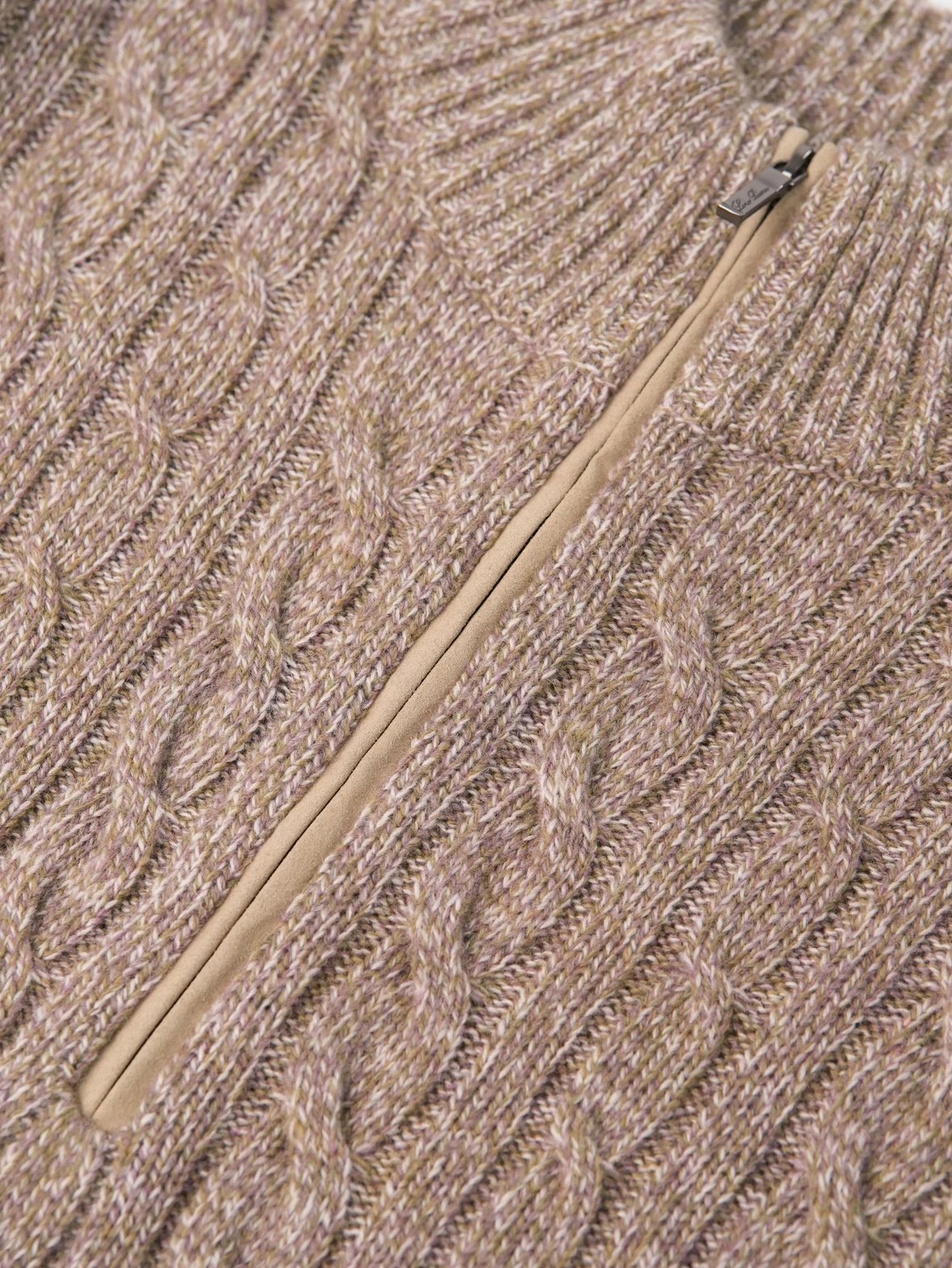 Item ID 8262 LP-FW24- _Wool and Cashmere Blended_ Pattern Design Twisted Flower Hal