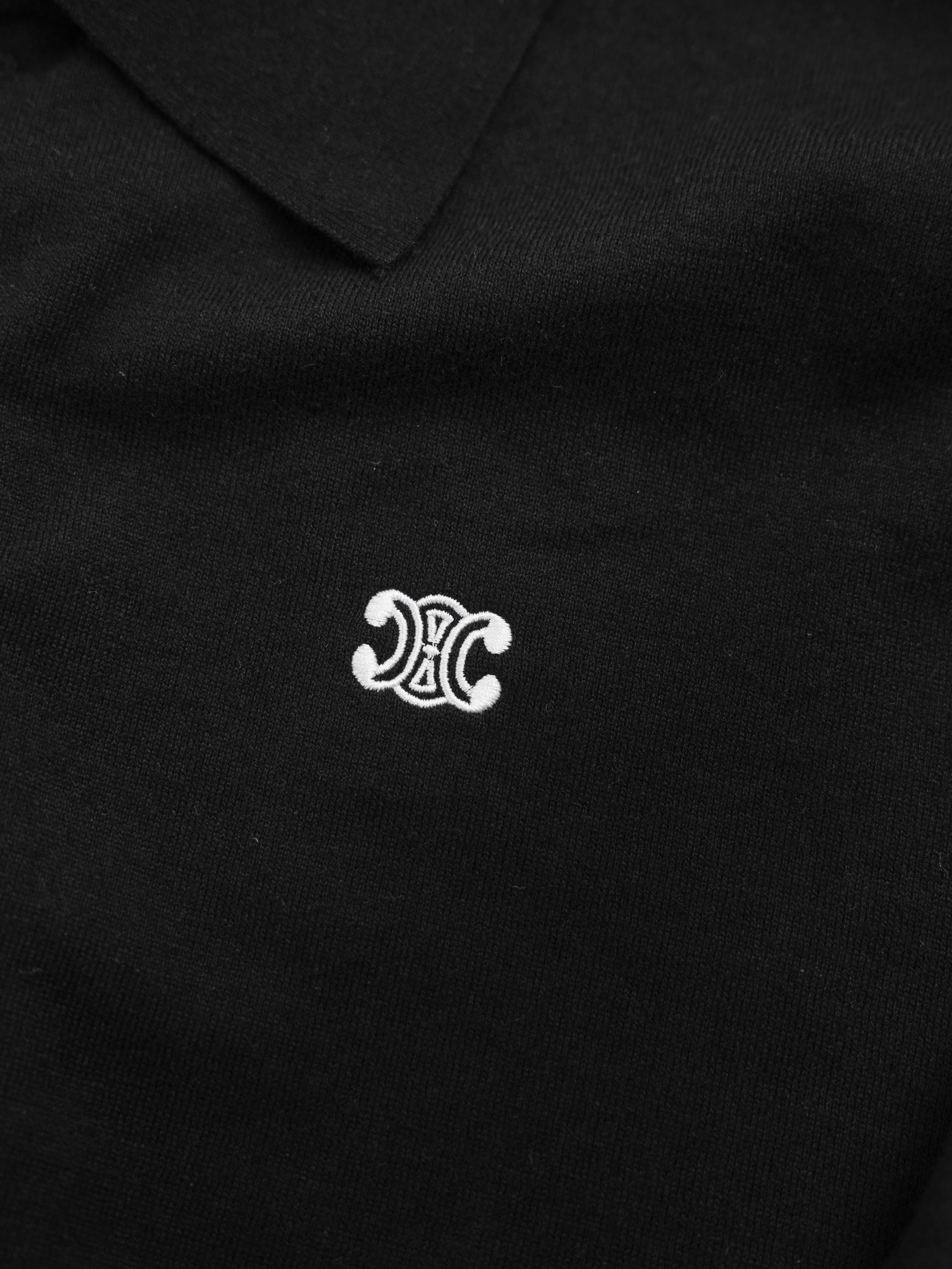 Item ID 8196 CEL1NE Celine -SS25-“60 Three-ply mercerized cotton ”Logo Embroidered