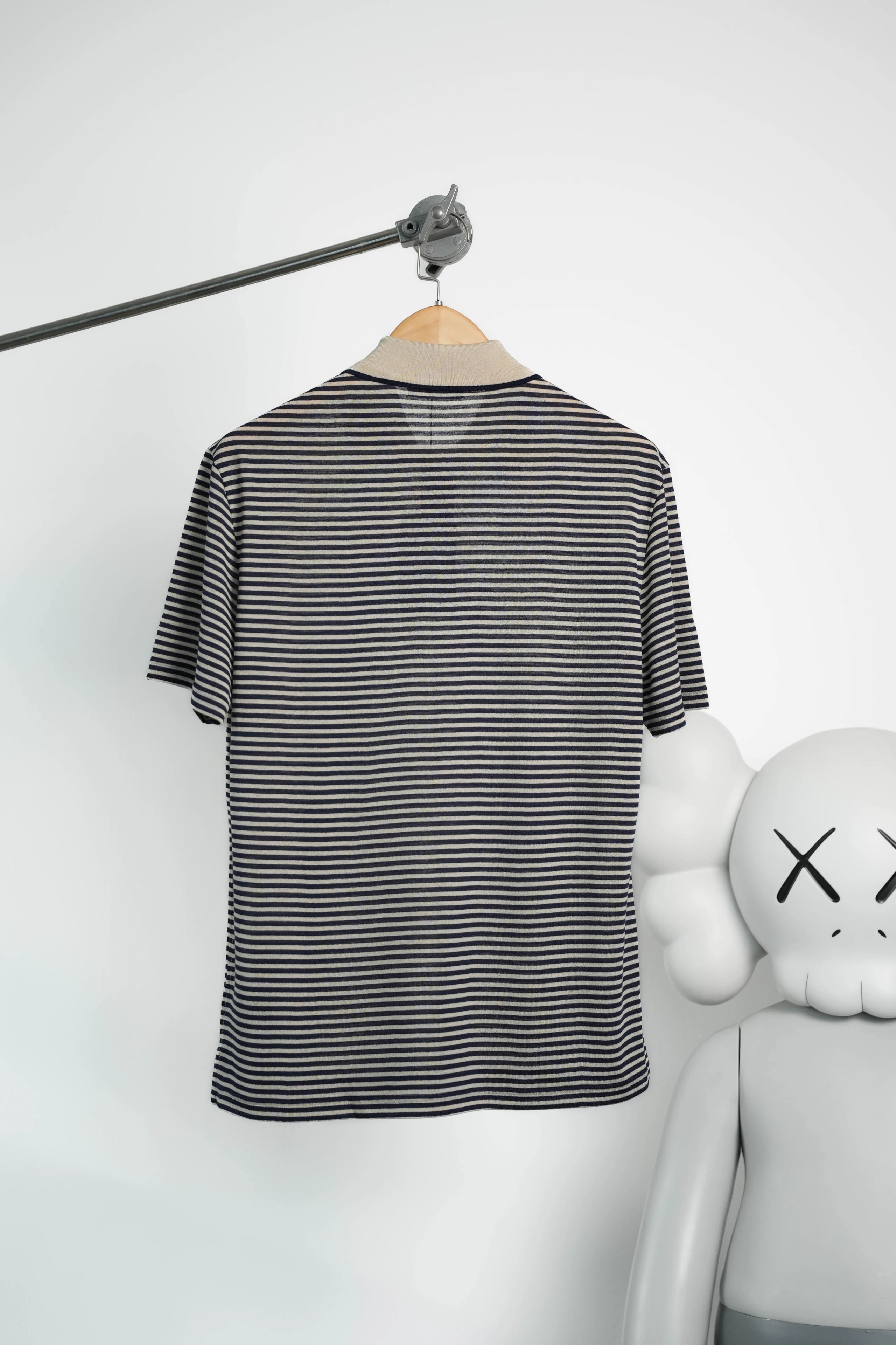 Item ID 8203 LP- old money style -“60 Double worsted linen ” Contrast striped trim