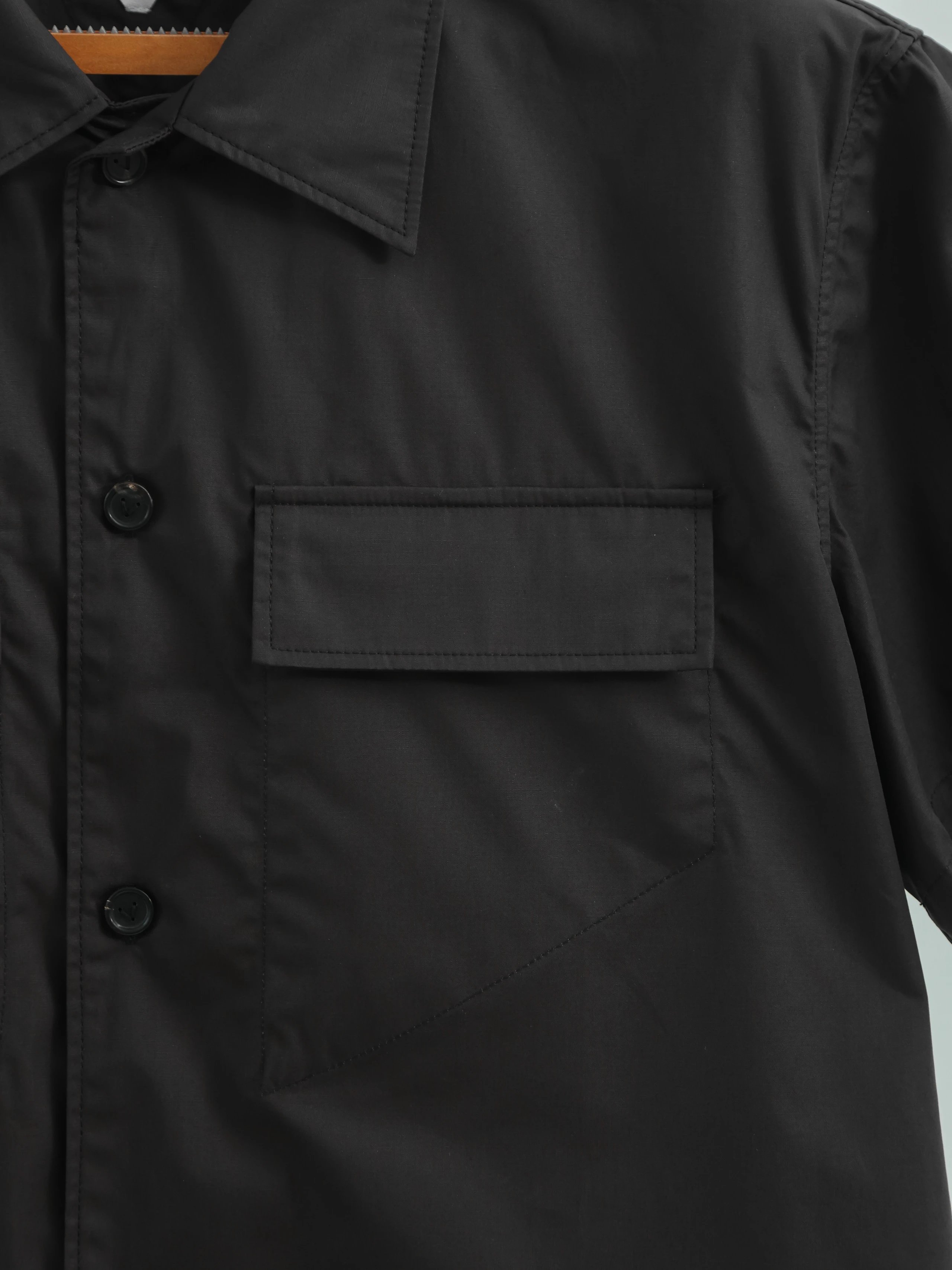 Item ID 8215 Botteg@-Veneta-BV-2022ss- Wool blend - workwear short sleeved shirt -