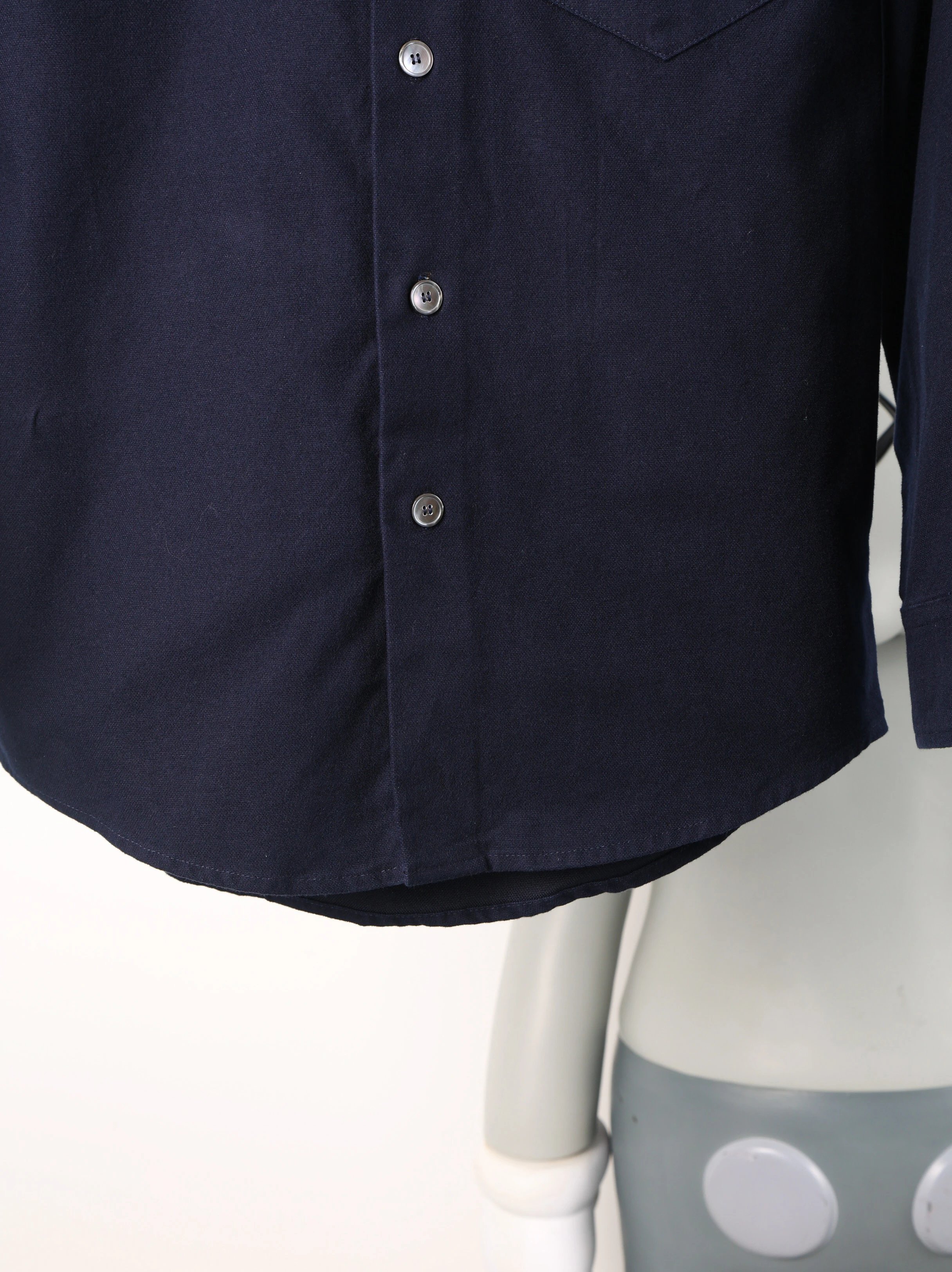 Item ID 8212 AmiParis-2023ss Classic - workwear pocket shirt - heavyweight fabric