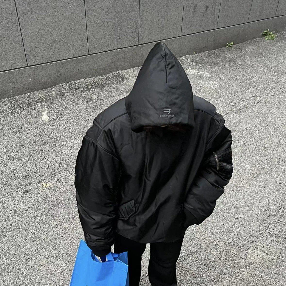 Item ID 8104 Balenci@ga- Paris -2022ss- strongest bomber cotton clothes - Oversized