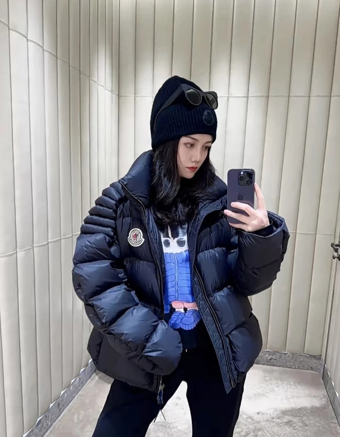 Item ID 8138 vest - long sleeves -Christopher-Raxxy- Joint model - stand collar zip