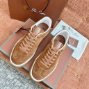 brown suede